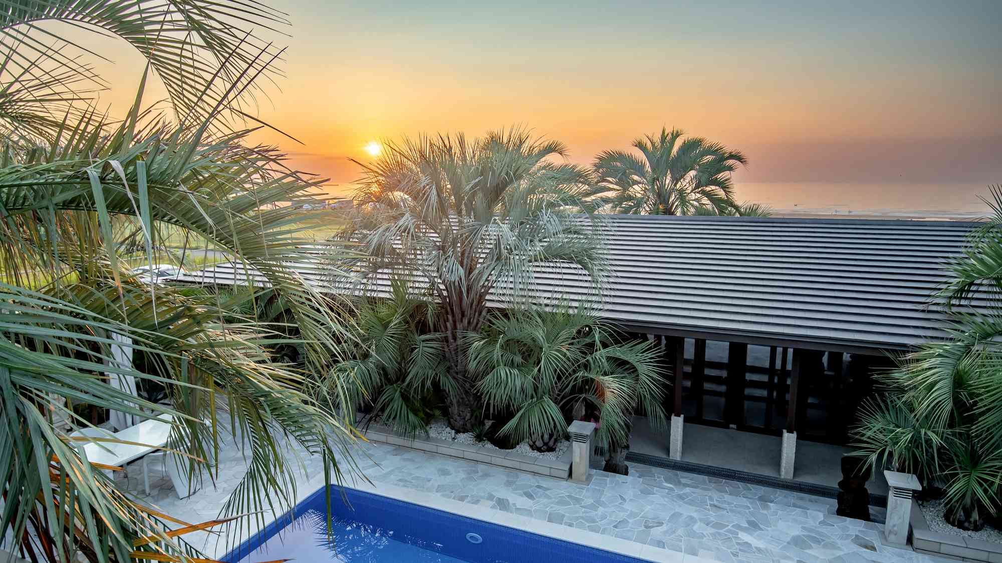 SunriseVilla 是可以獨享大洗地平線日出的地方。