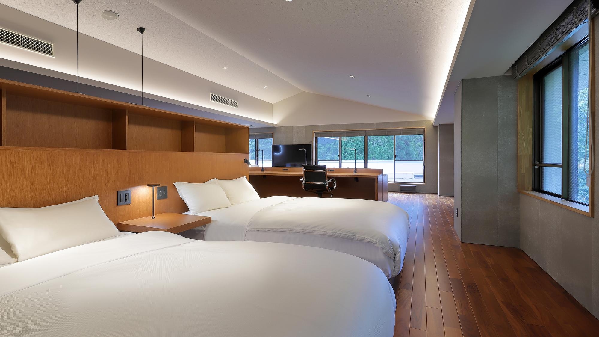 Phòng suite ở tầng cao nhất có bồn tắm [Spa Suite]