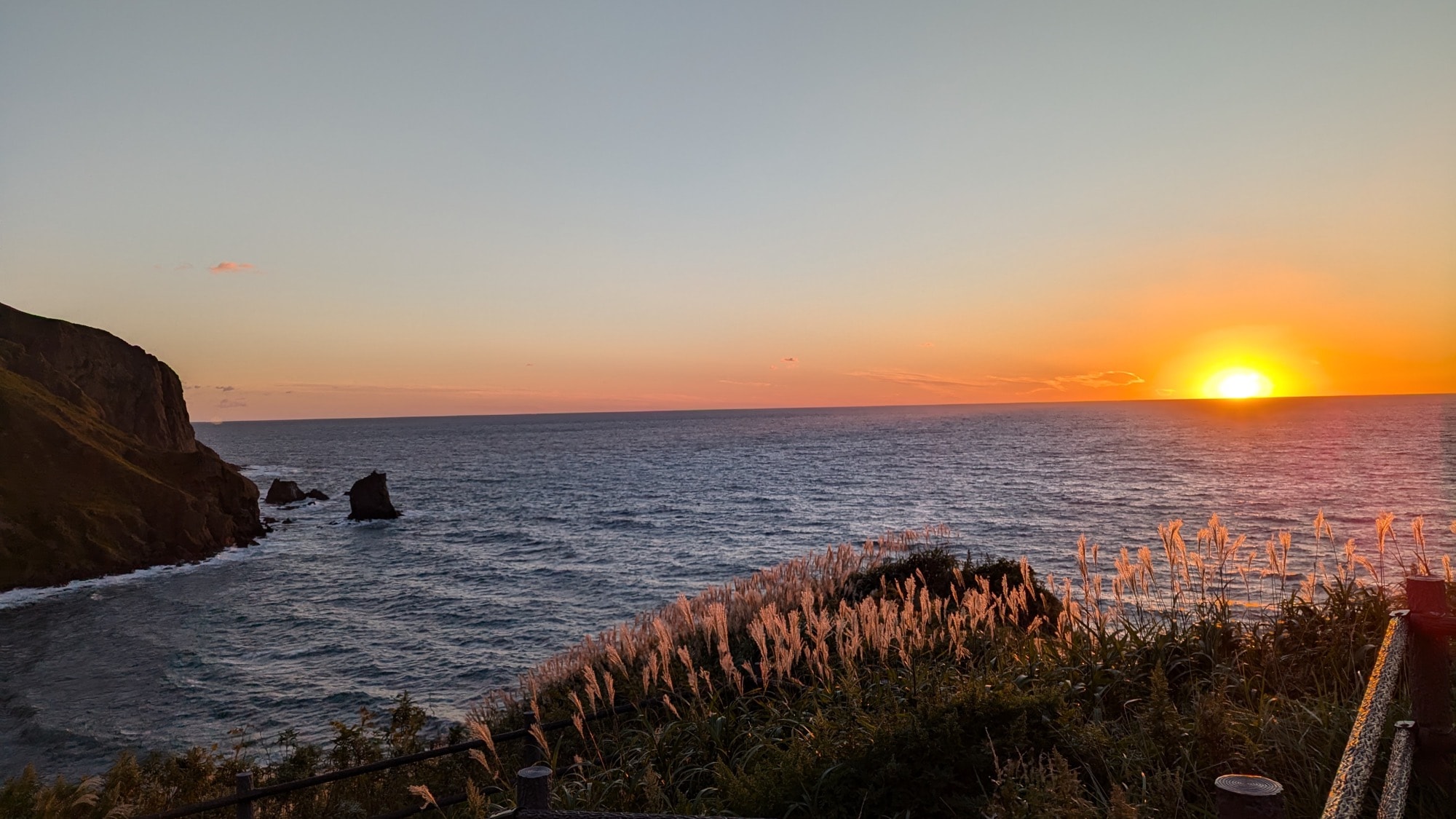 Beautiful evening scenery