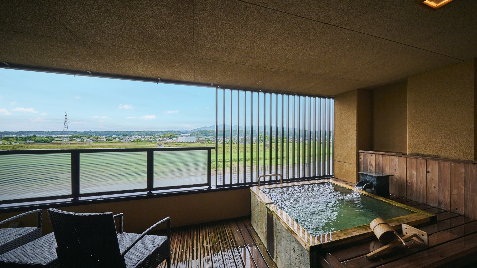 [Suikyoan] Guest room with open-air bath
