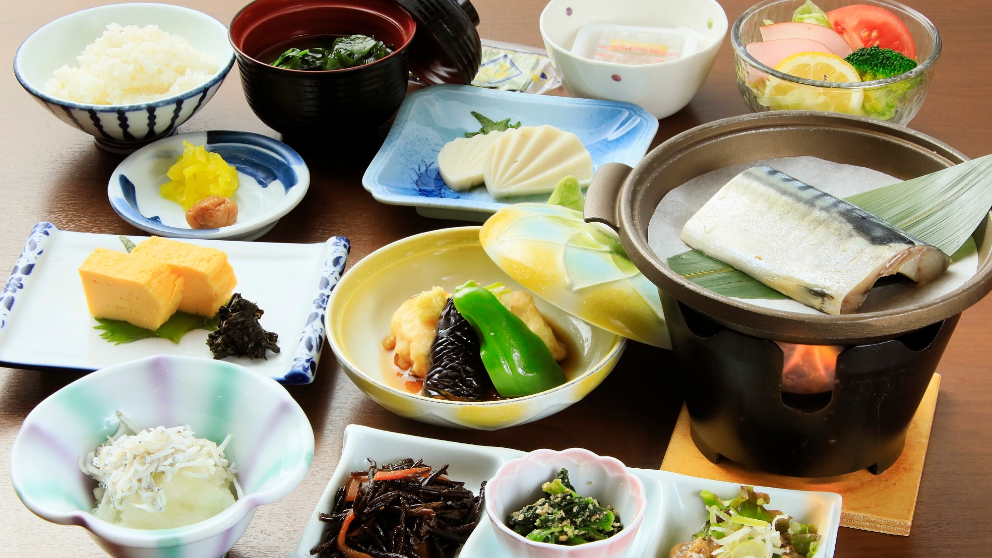[Breakfast] A handmade Japanese meal that is gentle on the body and invigorating *Example