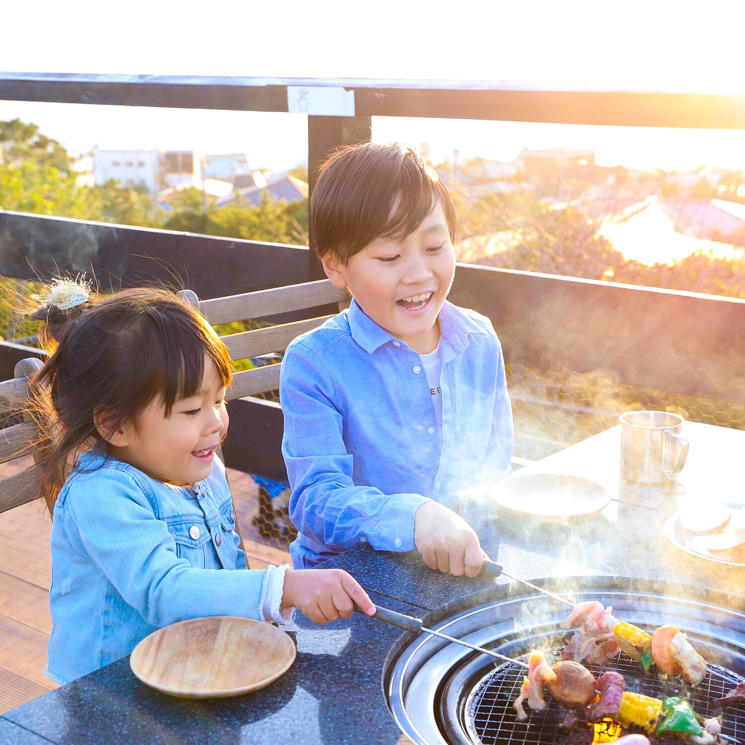 Family barbecue