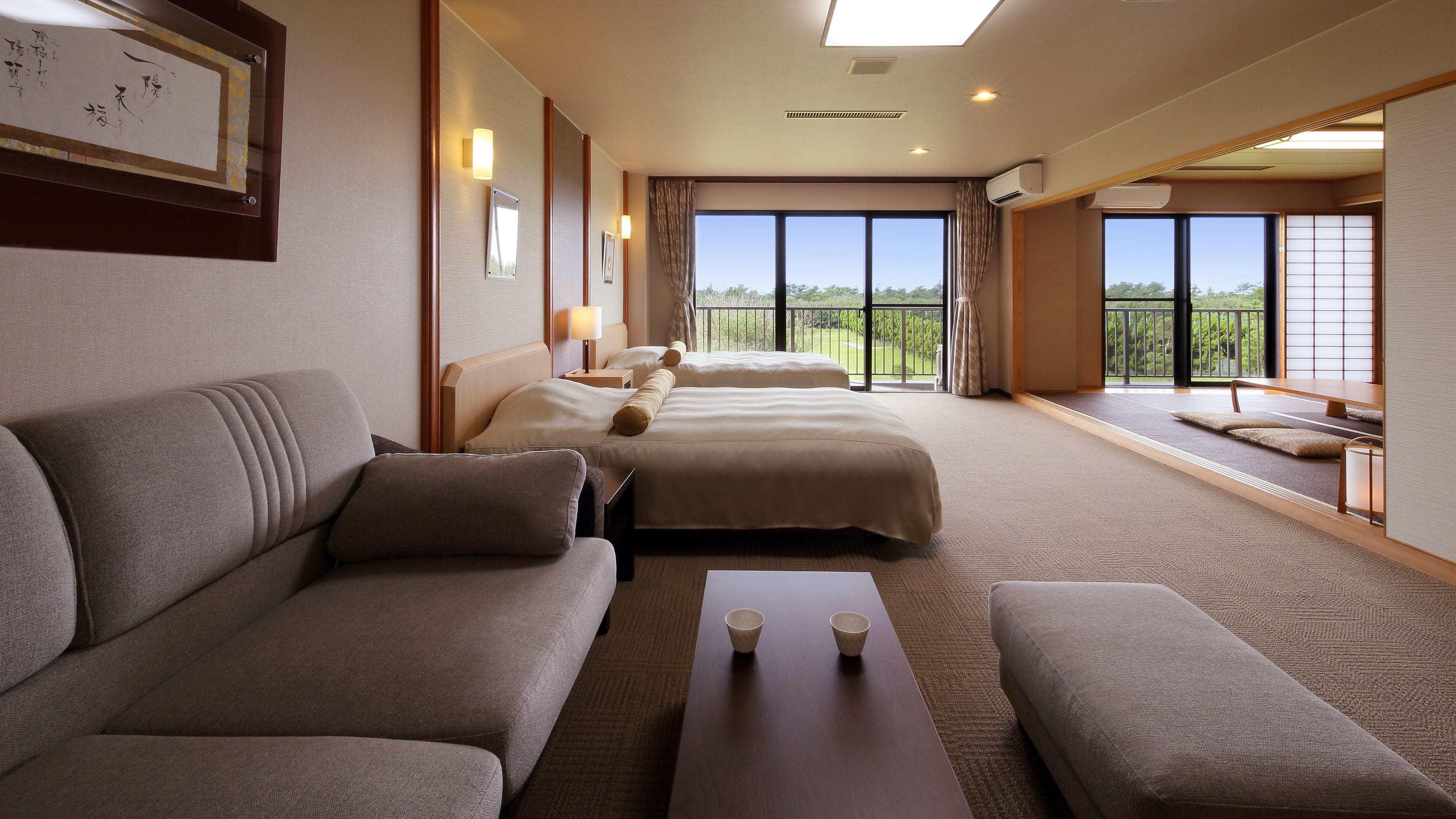 Garden Twin + Japanese-style Room