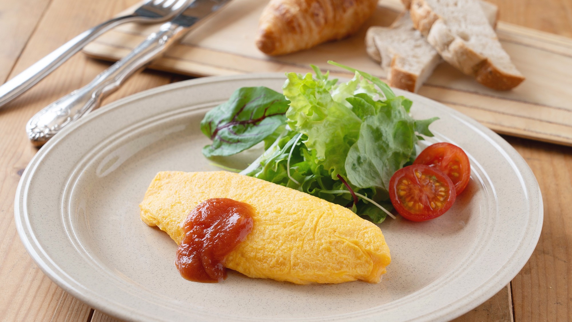 [Breakfast buffet] Freshly made omelet