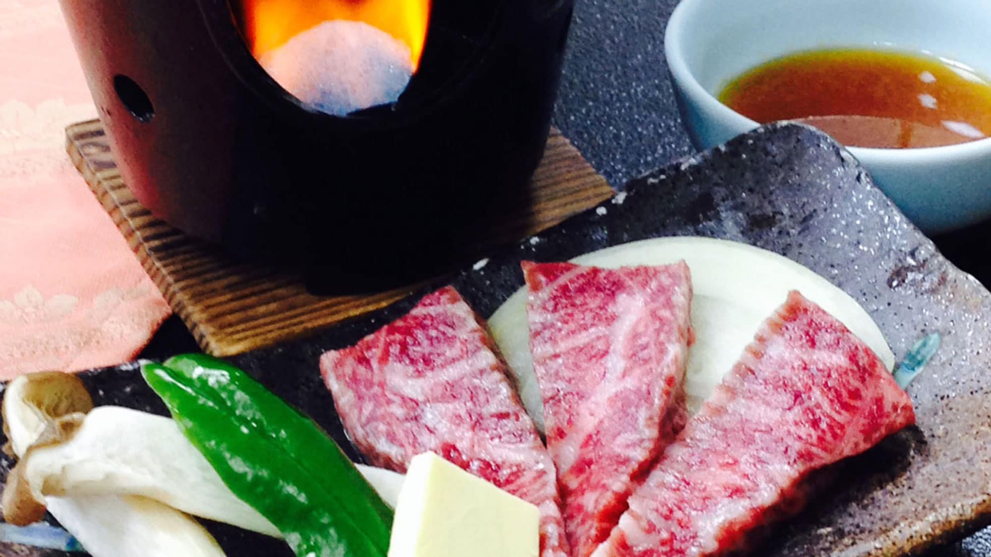 *Yuri beef teppanyaki (example)
