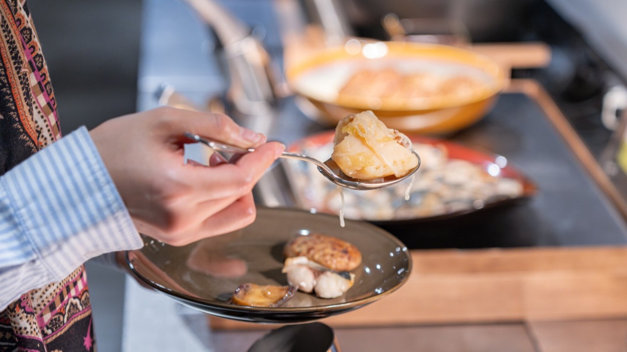 [Breakfast] A Japanese breakfast made with local ingredients, allowing you to enjoy the flavors of Fukuoka.