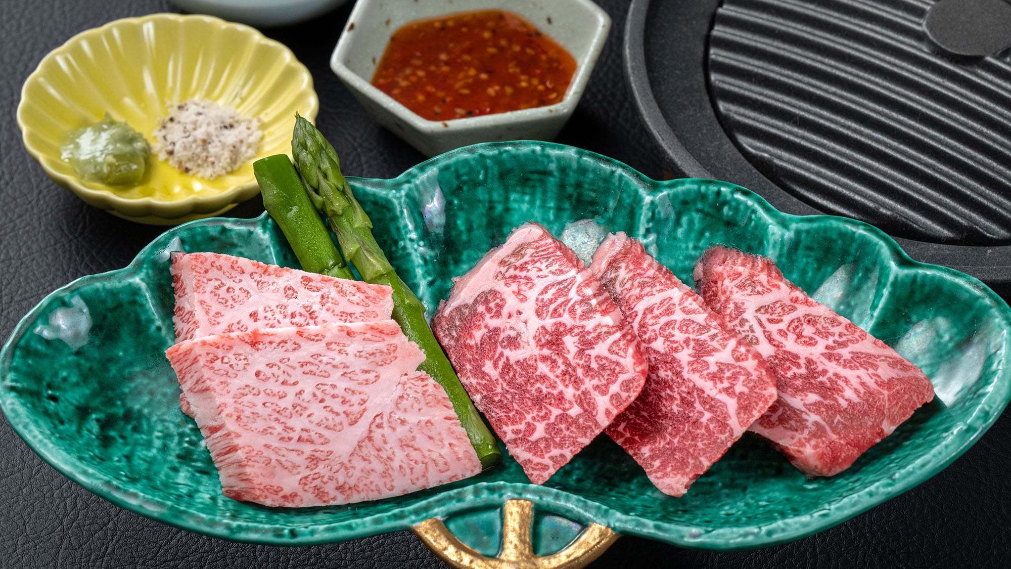 【升级菜品 - 美味肉类篇 图片】广岛牛肉铁板烧（六月至八月菜单）