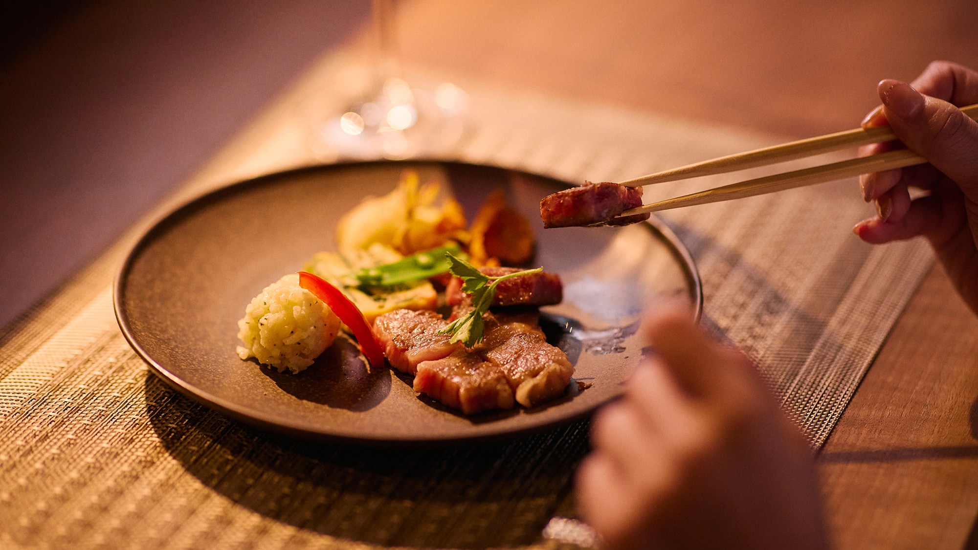 [Dinner] Enjoy the chef's creative kaiseki cuisine *For illustrative purposes only
