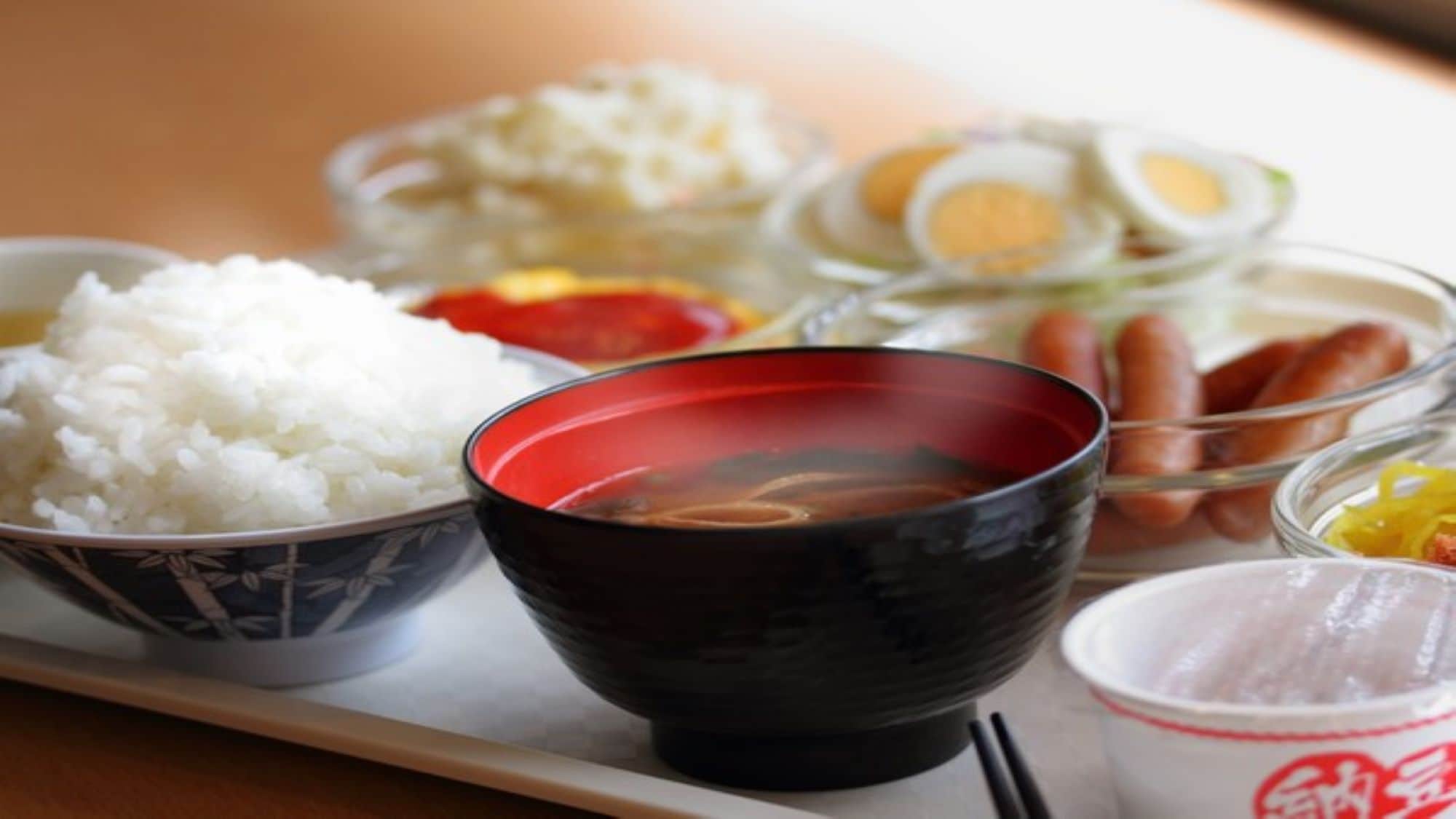 아침 식사 일식 이미지
