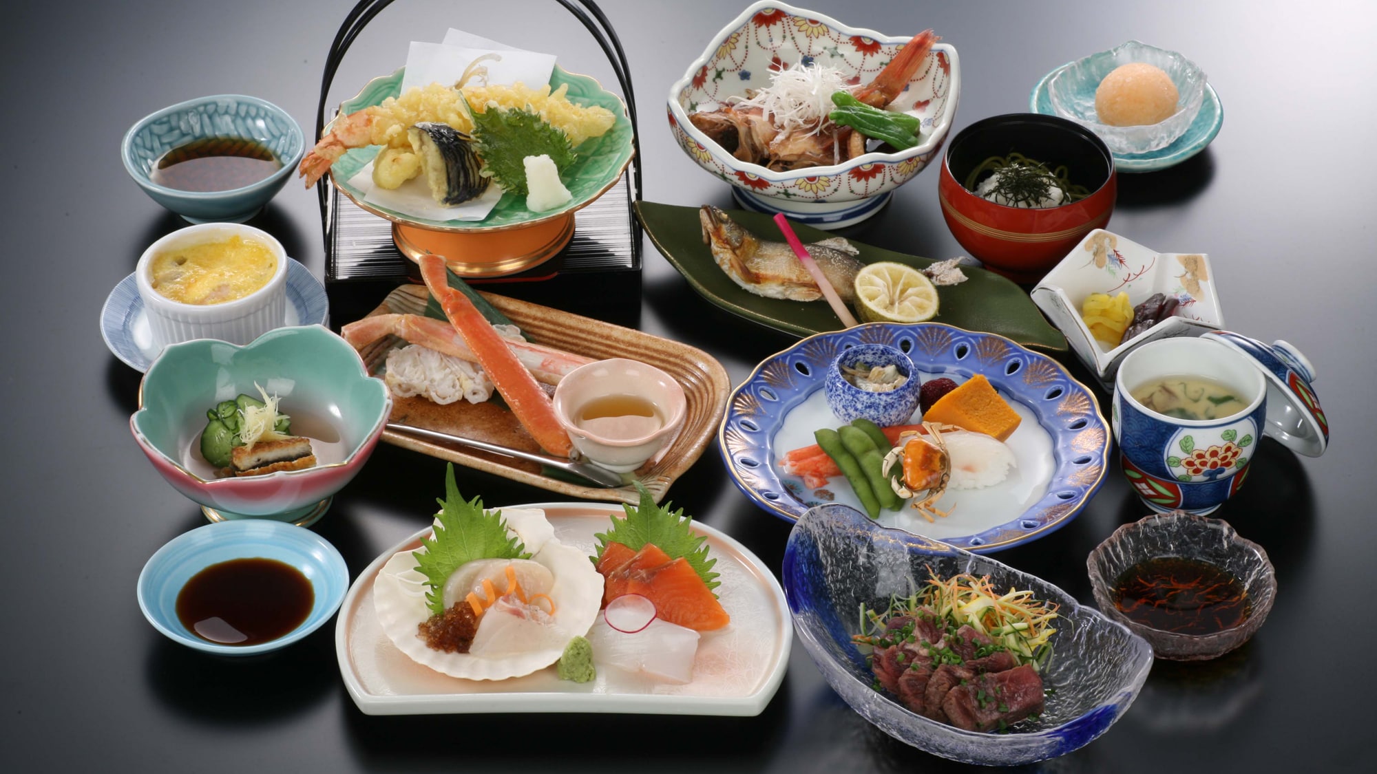 Supper menu / Supper offers about 11 Japanese dishes.
