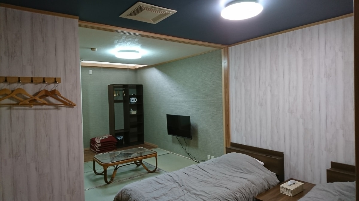 Tòa nhà mới theo phong cách Nhật Bản-Tây Âu, phòng 15 chiếu tatami (phòng không hút thuốc) tầng 2
