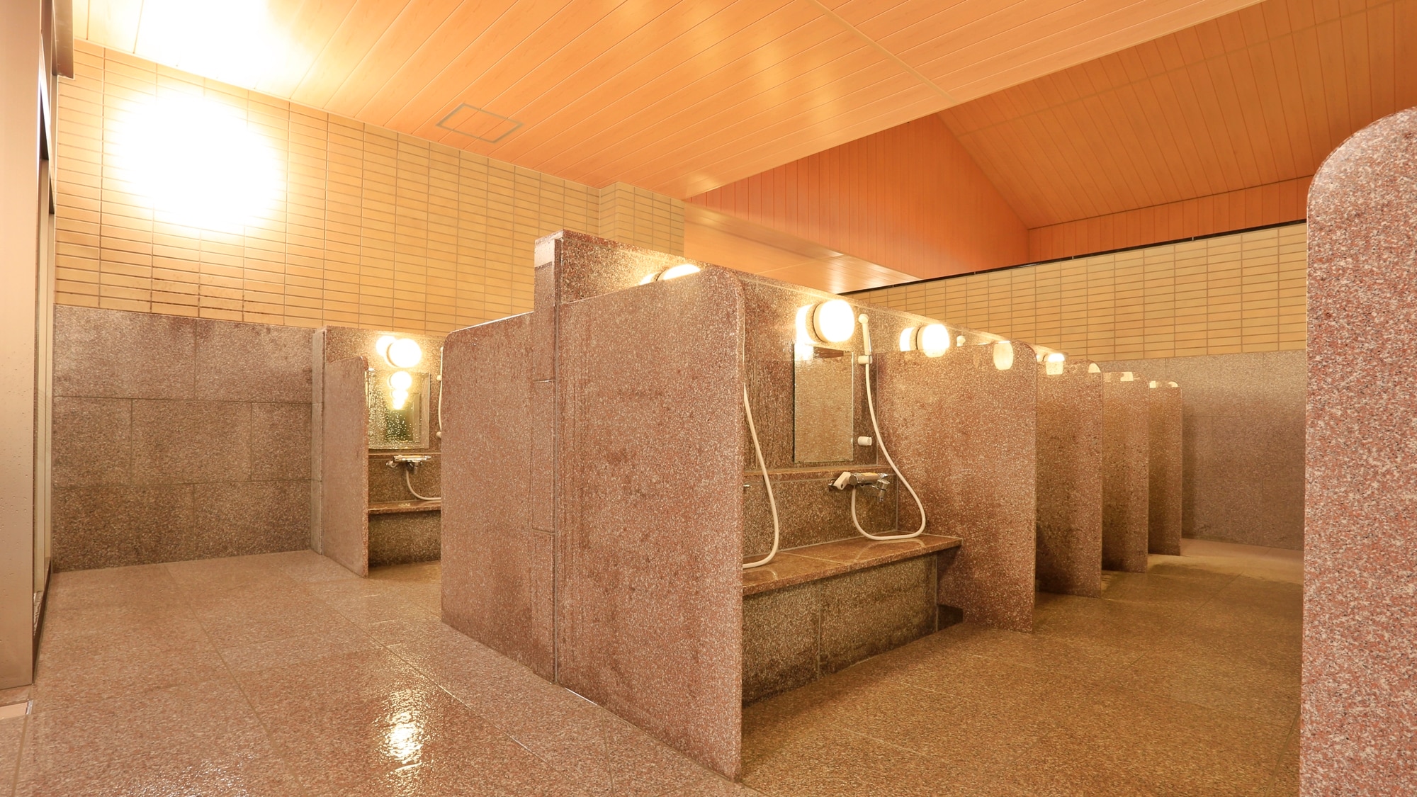 * Washing area (A zone)