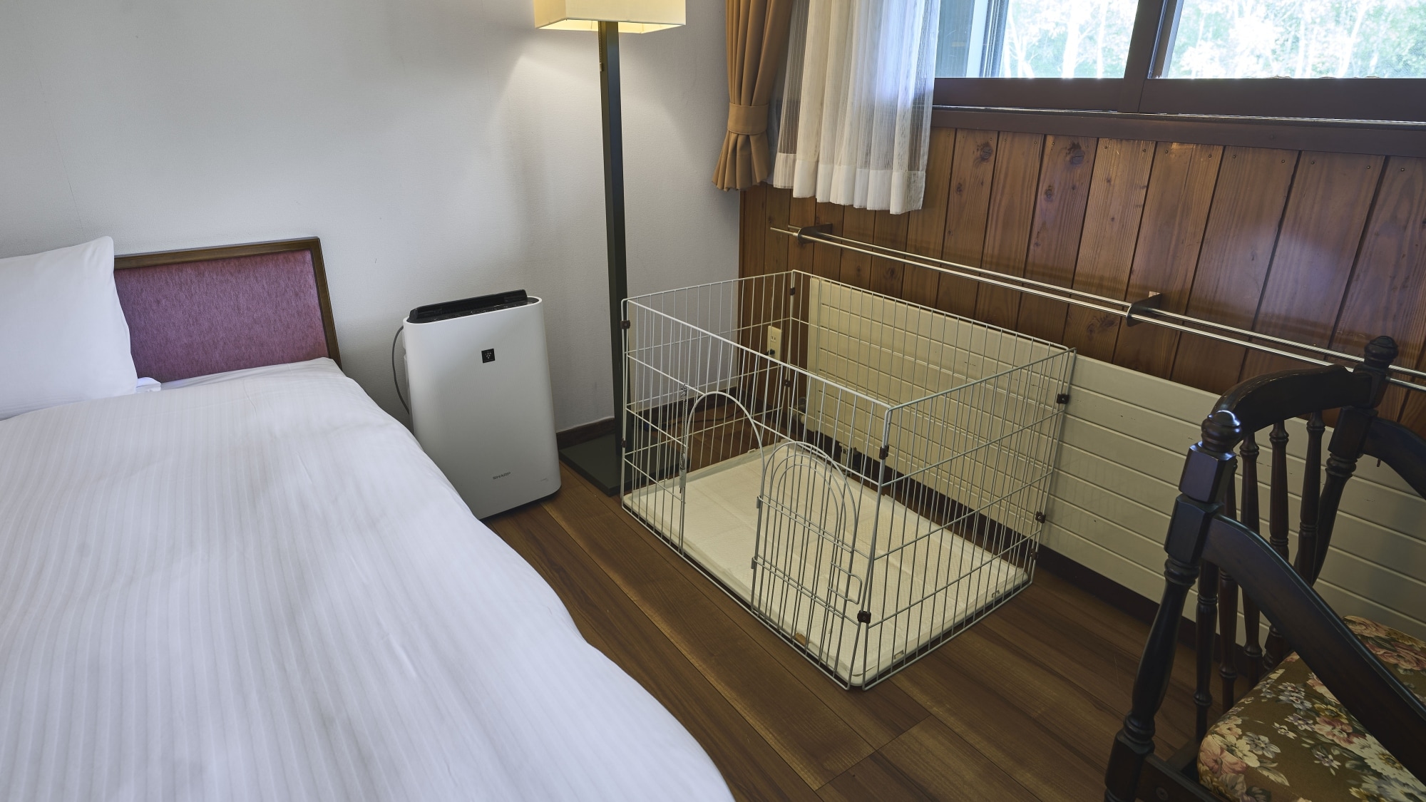 主樓可攜帶寵物犬入住的客房