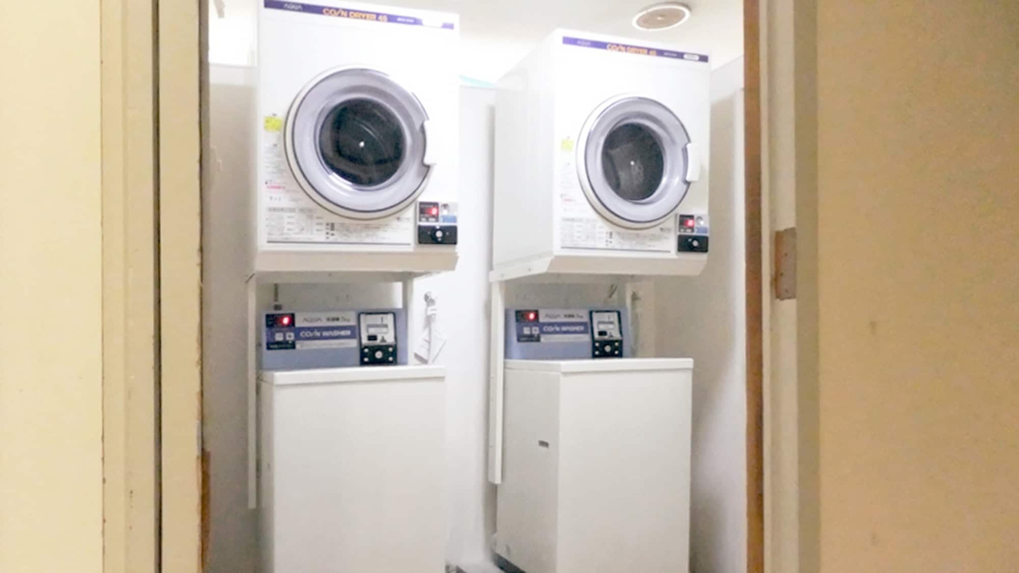 [Coin laundry] Please use the coin laundry for long-term stays.