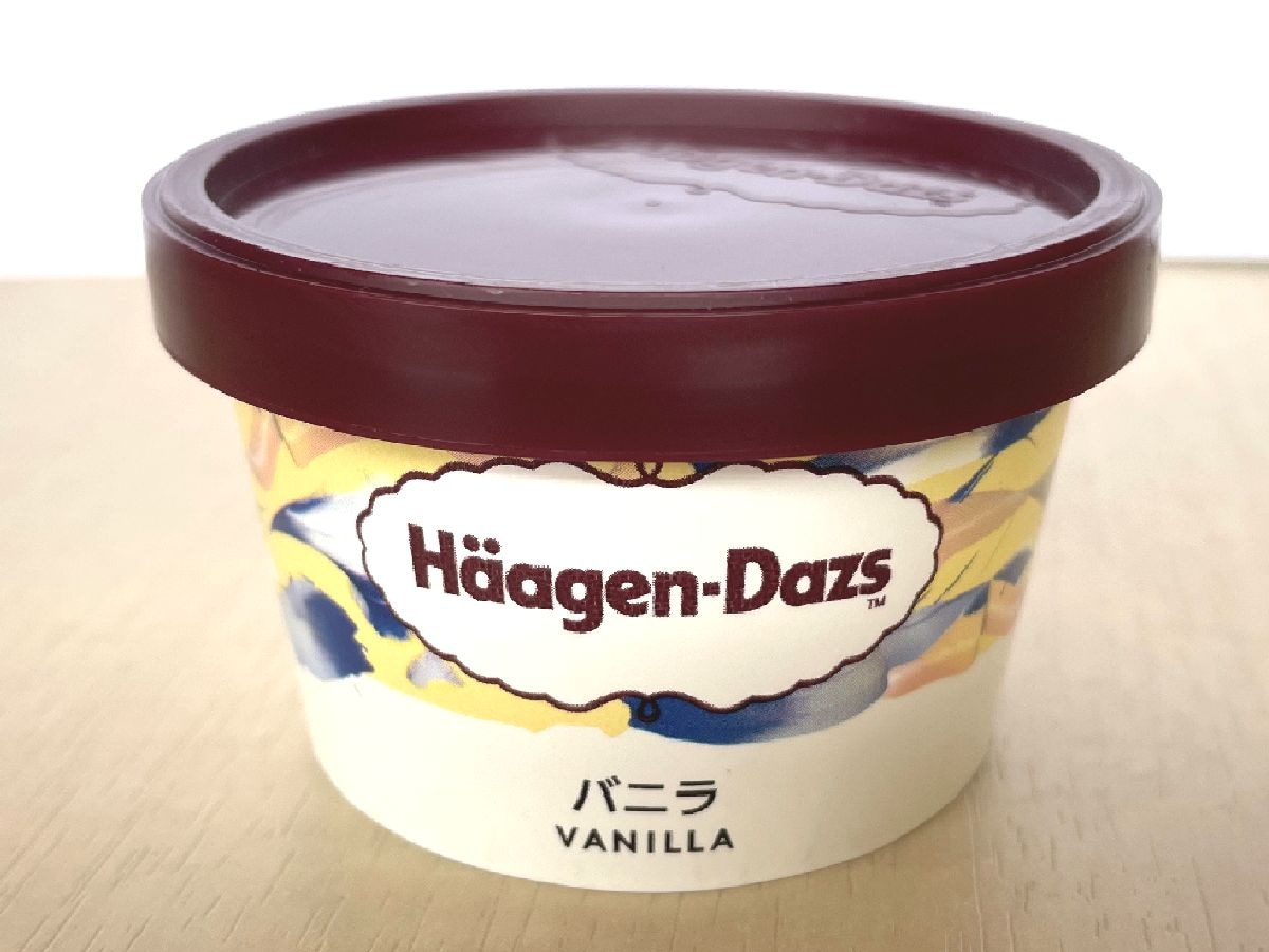하겐 다츠 아소토의 미니 컵입니다. 작은 크기입니다.