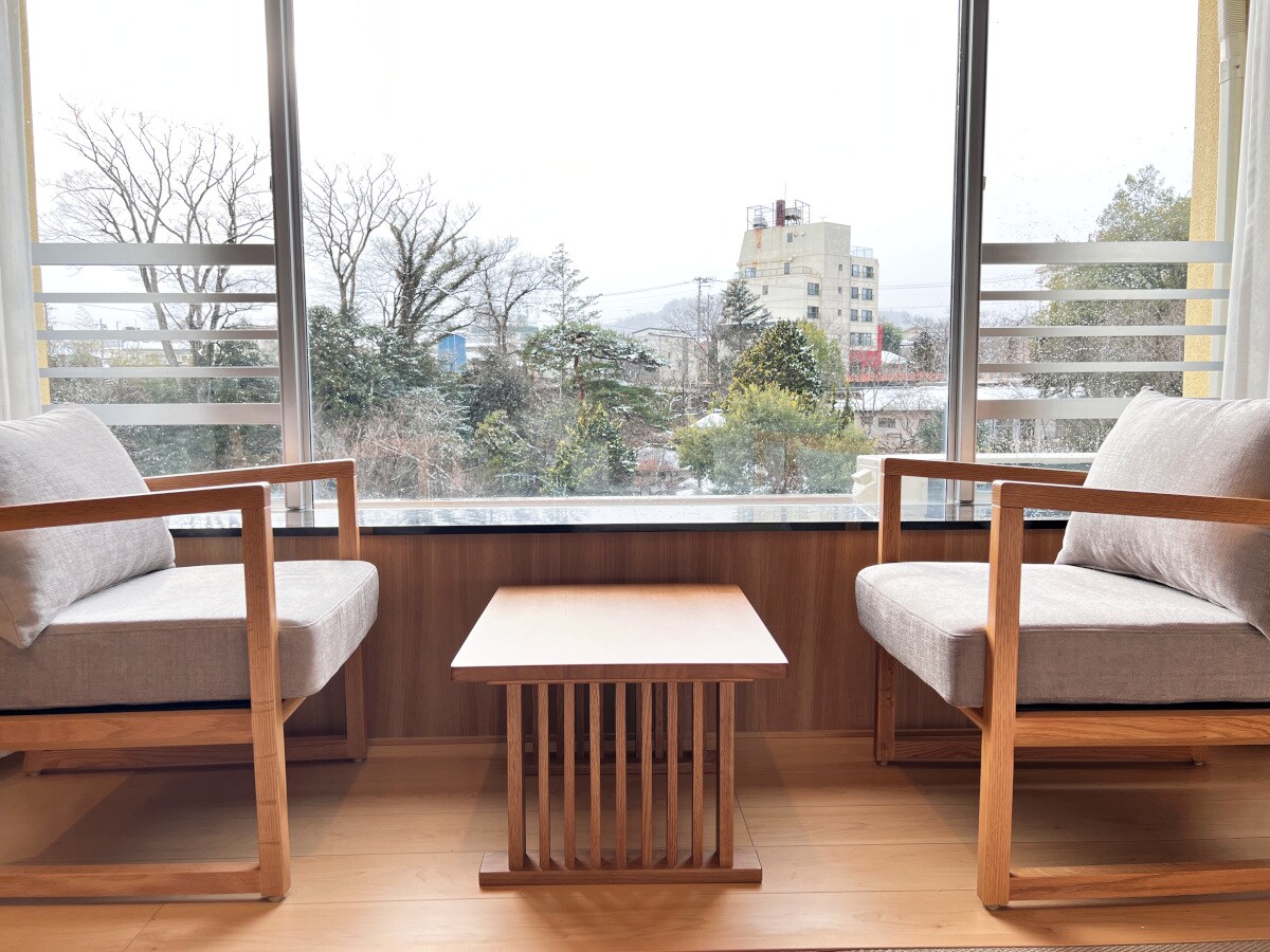 Pemandangan kamar tidur Jepang