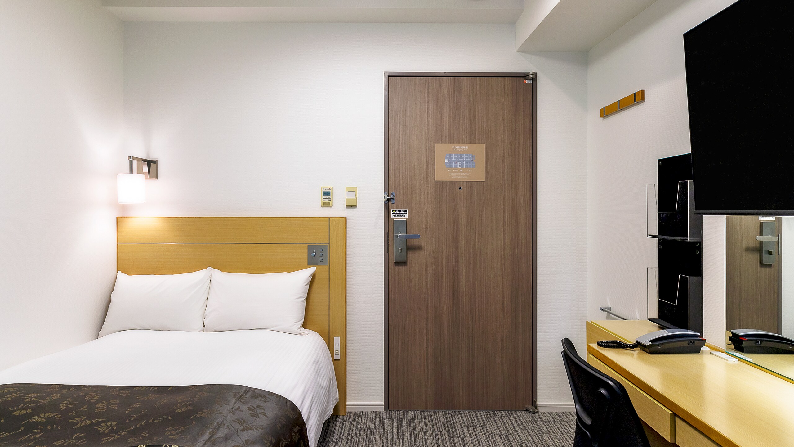 ■ Standard room (for 2 people) (11.6 m²/120 cm wide bed)