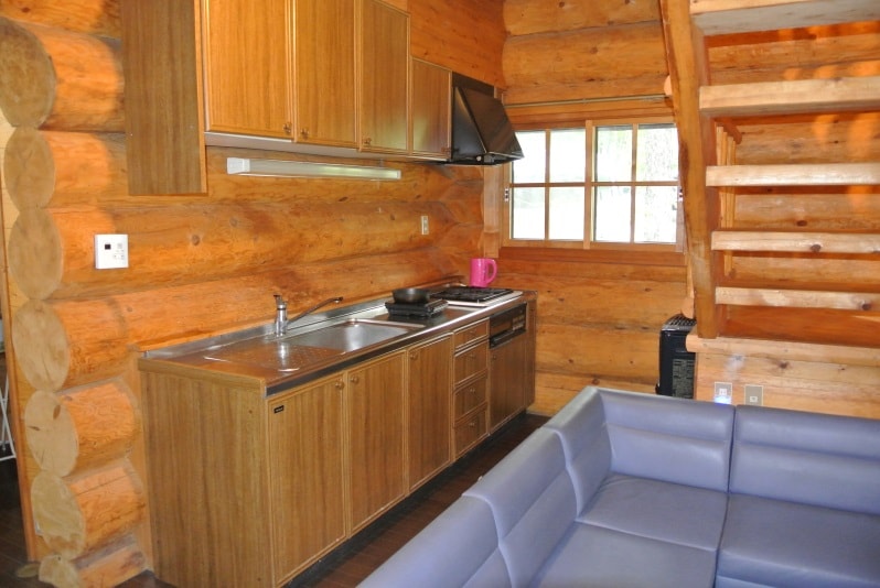 Log House Kitchen