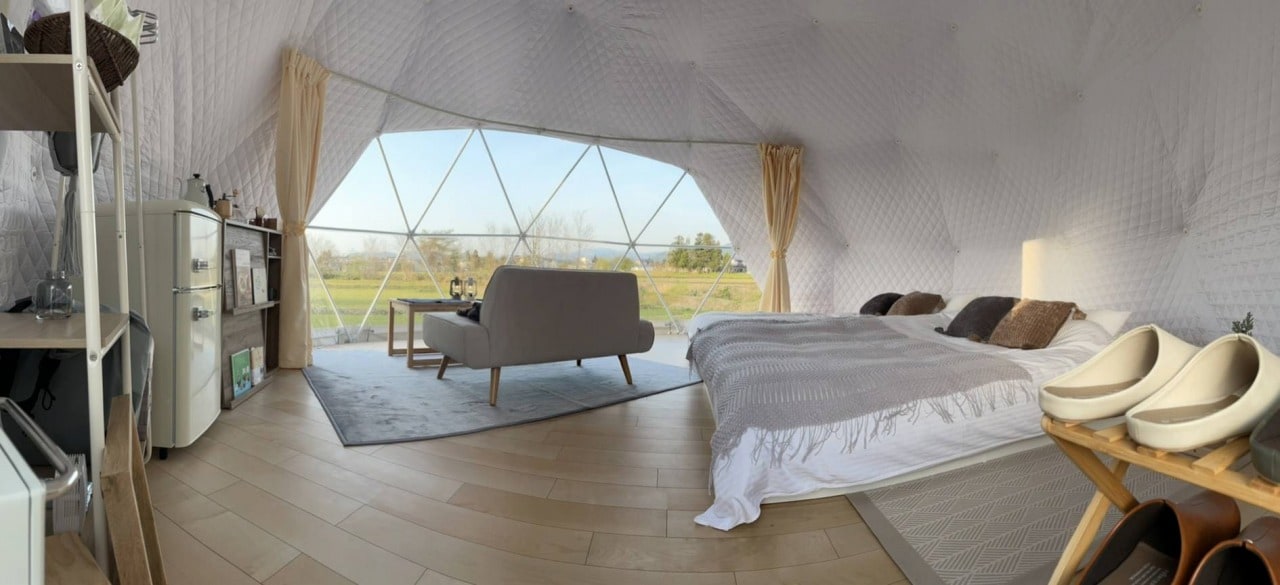 ⑥Dome tent double 2 interior