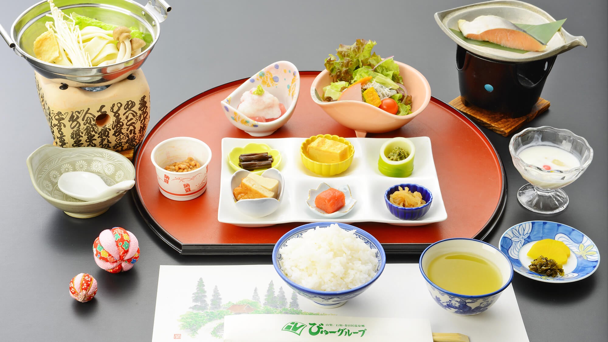 Set sarapan Jepang (set menu Jepang)