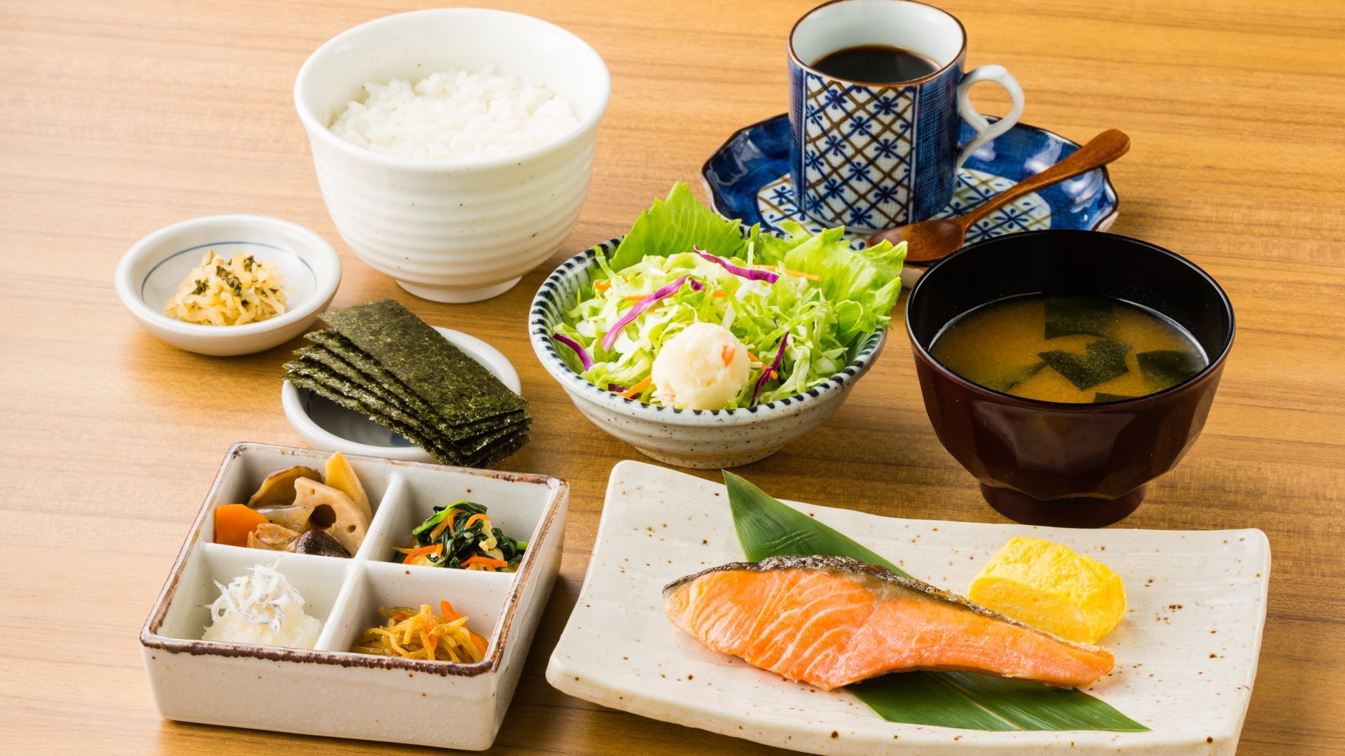 Breakfast Japanese set