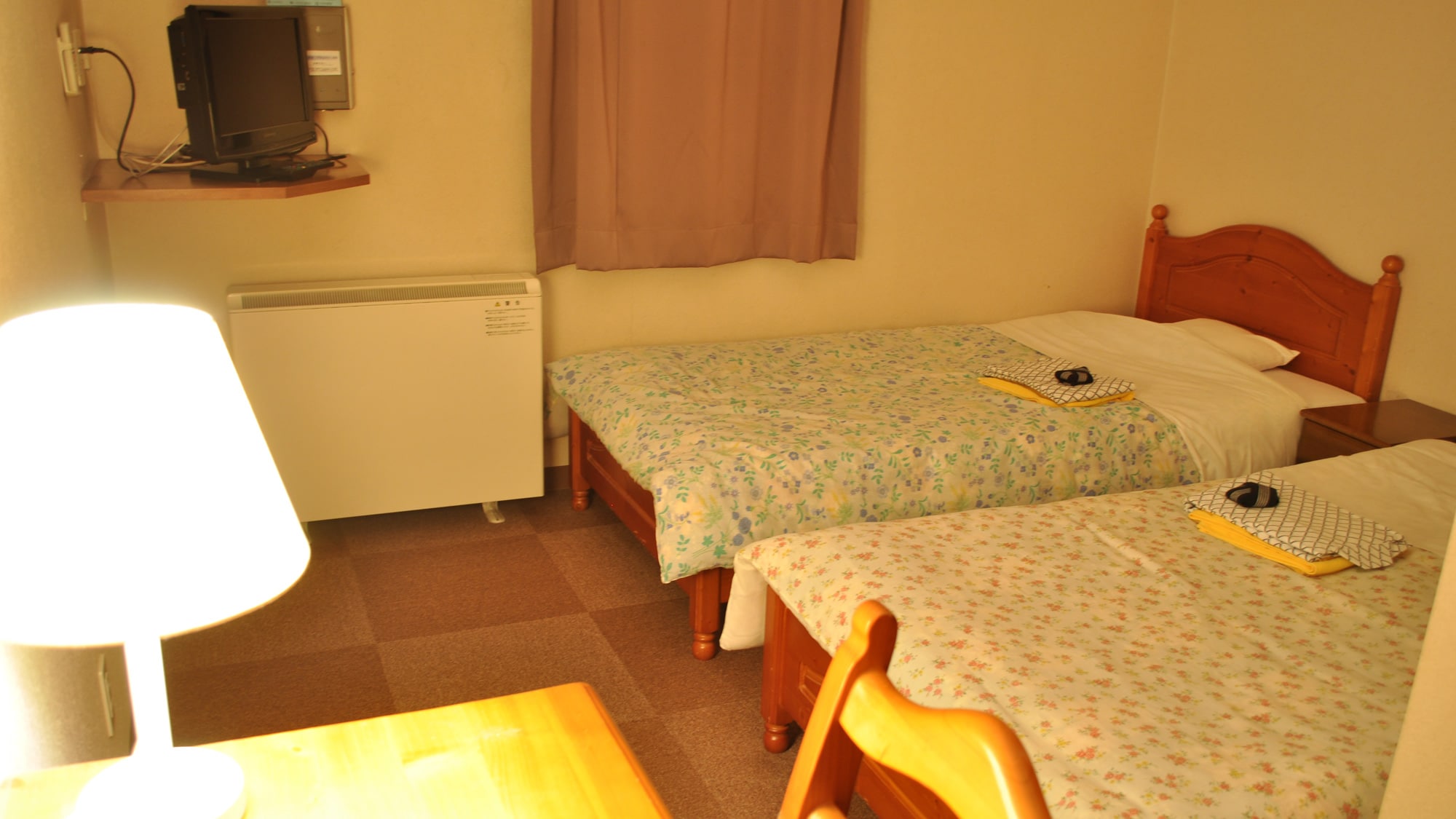 [Twin Room] A room where you can relax in a homely atmosphere