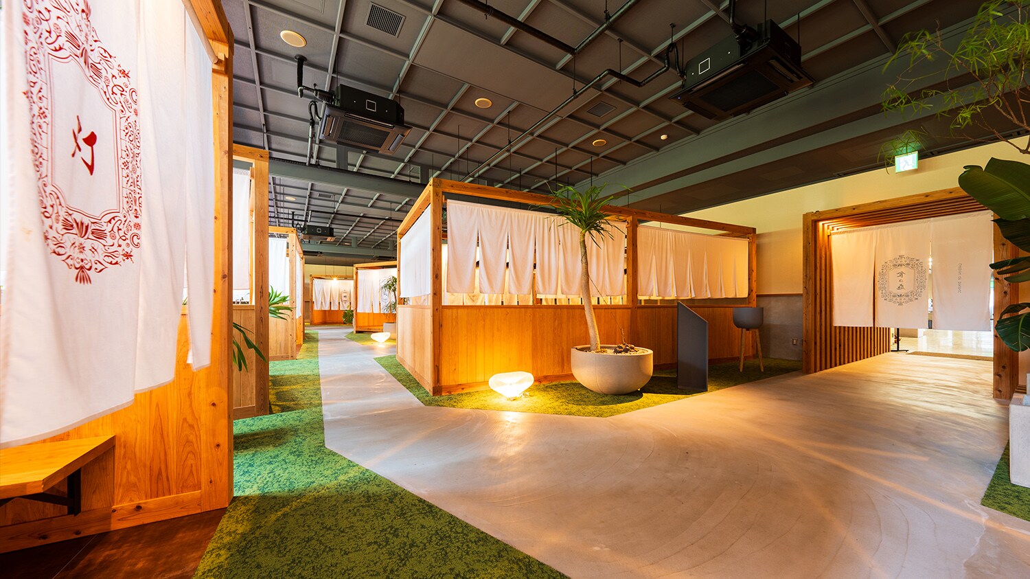 Dining area [Food Garden] completed in 2023