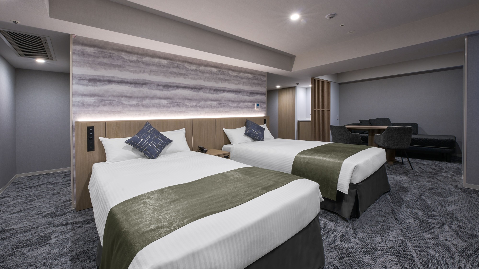 =NEW= Deluxe Twin/45 square meters <Non-smoking room> 4 people/Renovated in 2023