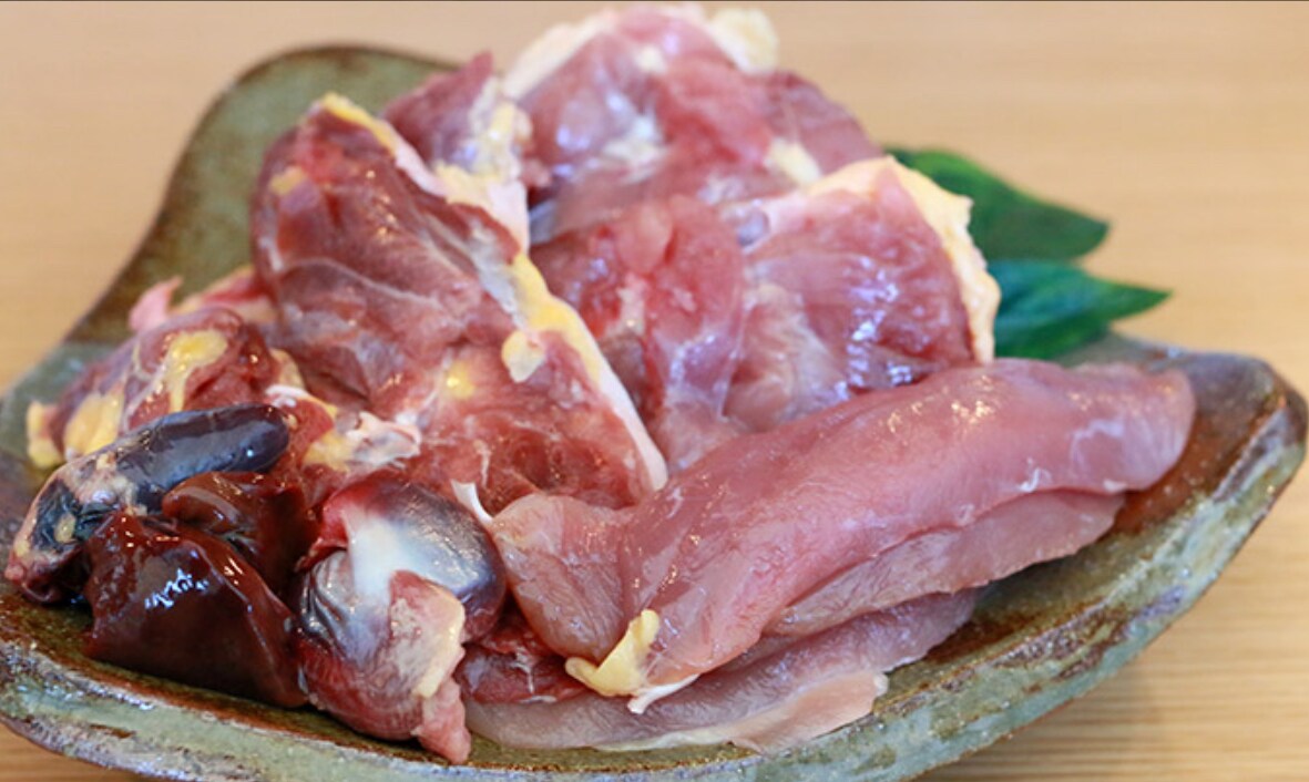 Kasagi's specialty pheasant meat