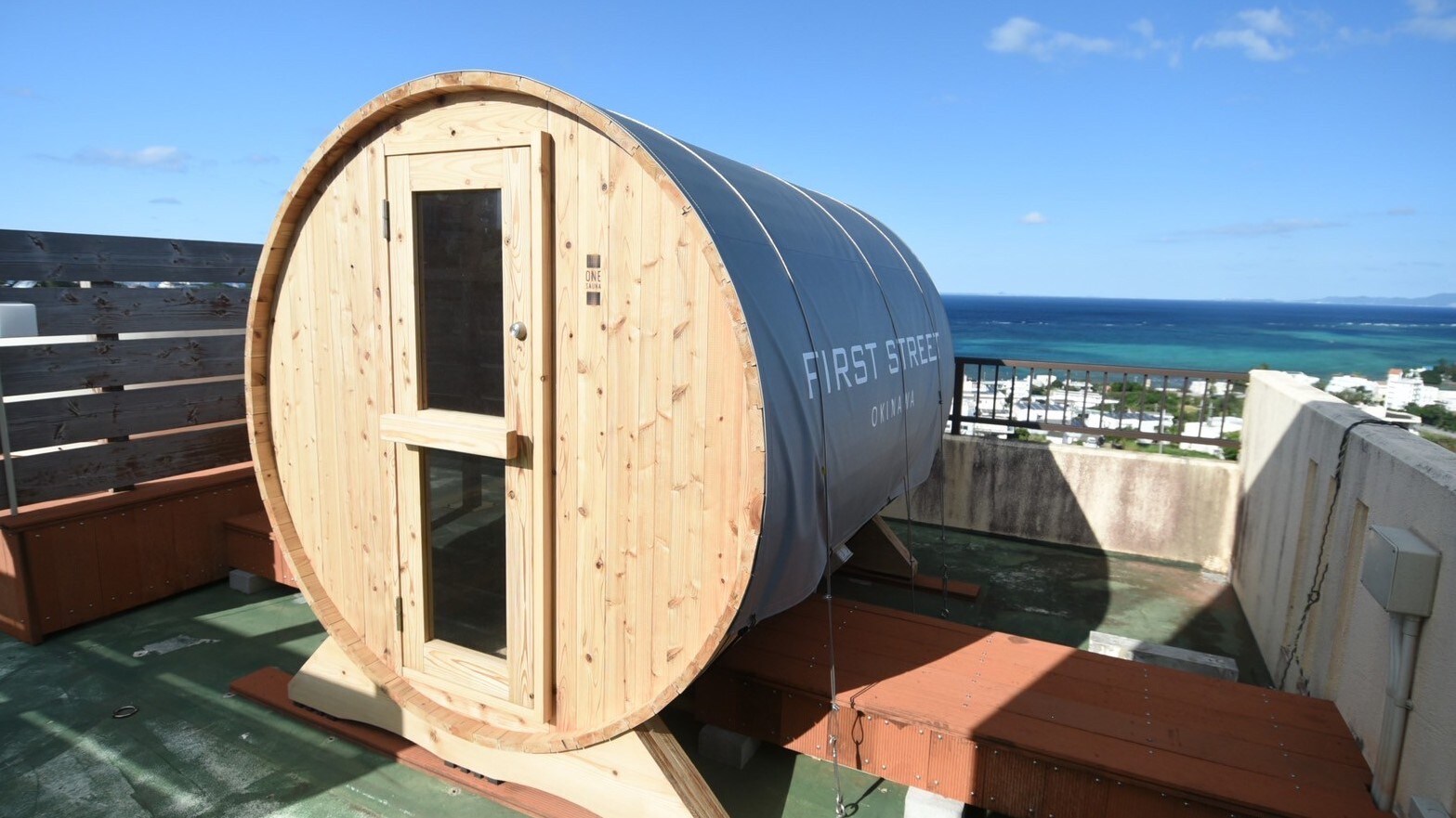 Rooftop sauna [005Room only★]