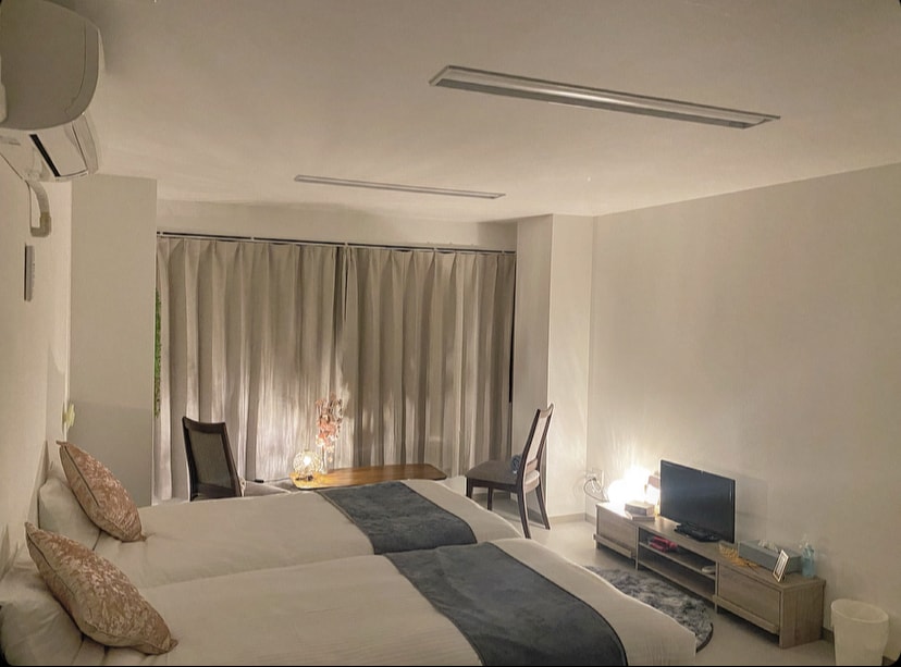 [標準雙床房] 26平方公尺 新設浴室