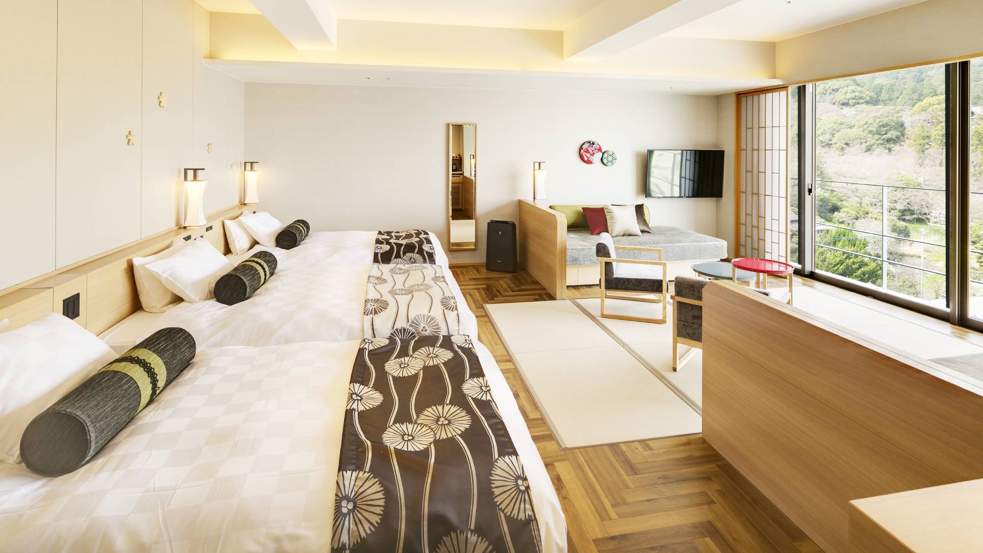 令和第2年NEW OPEN！[-Bettei Hatsune Premium-帶露天浴池]可以享受酒店唯一的“天然溫泉”的豪華環境