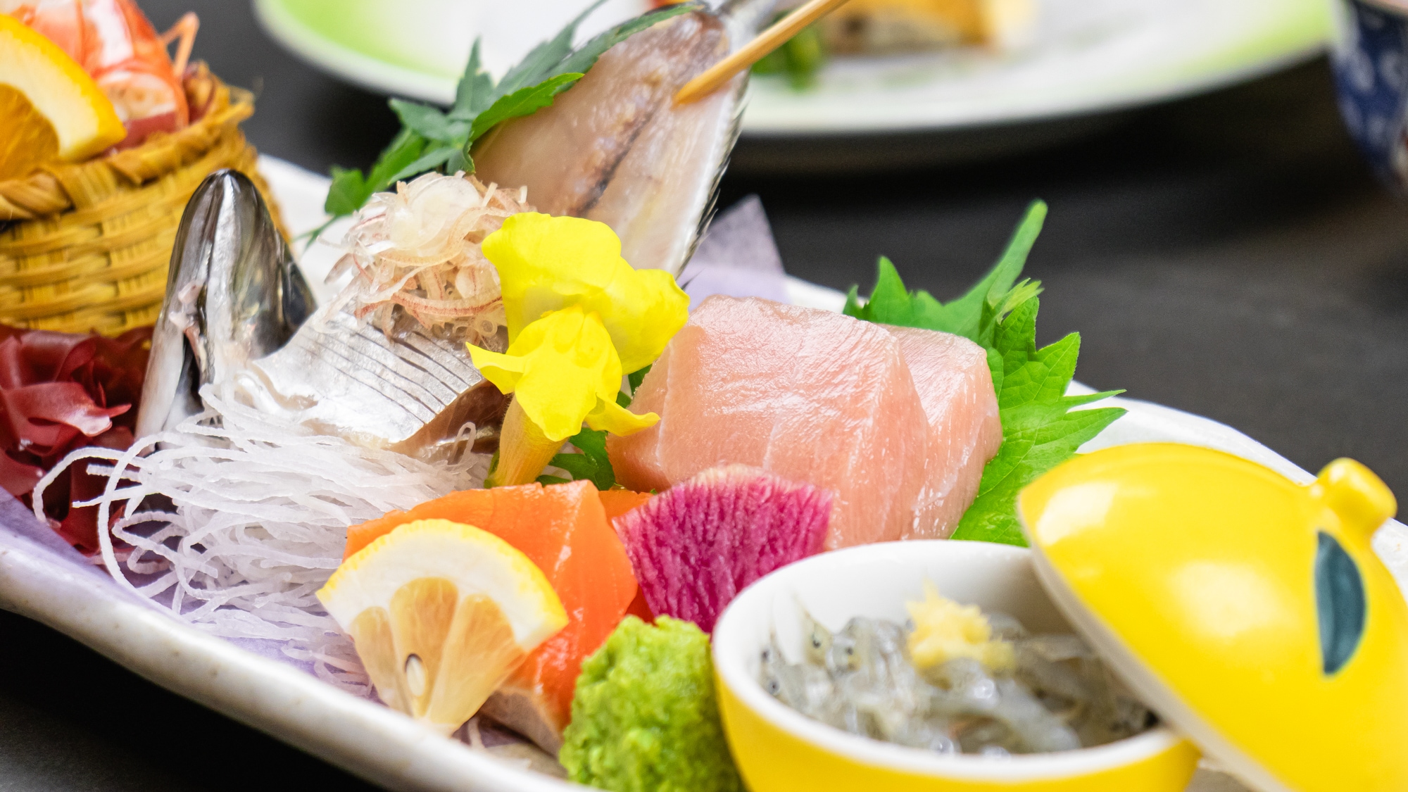 2025年7月和8月{菜單範例}生魚片♪