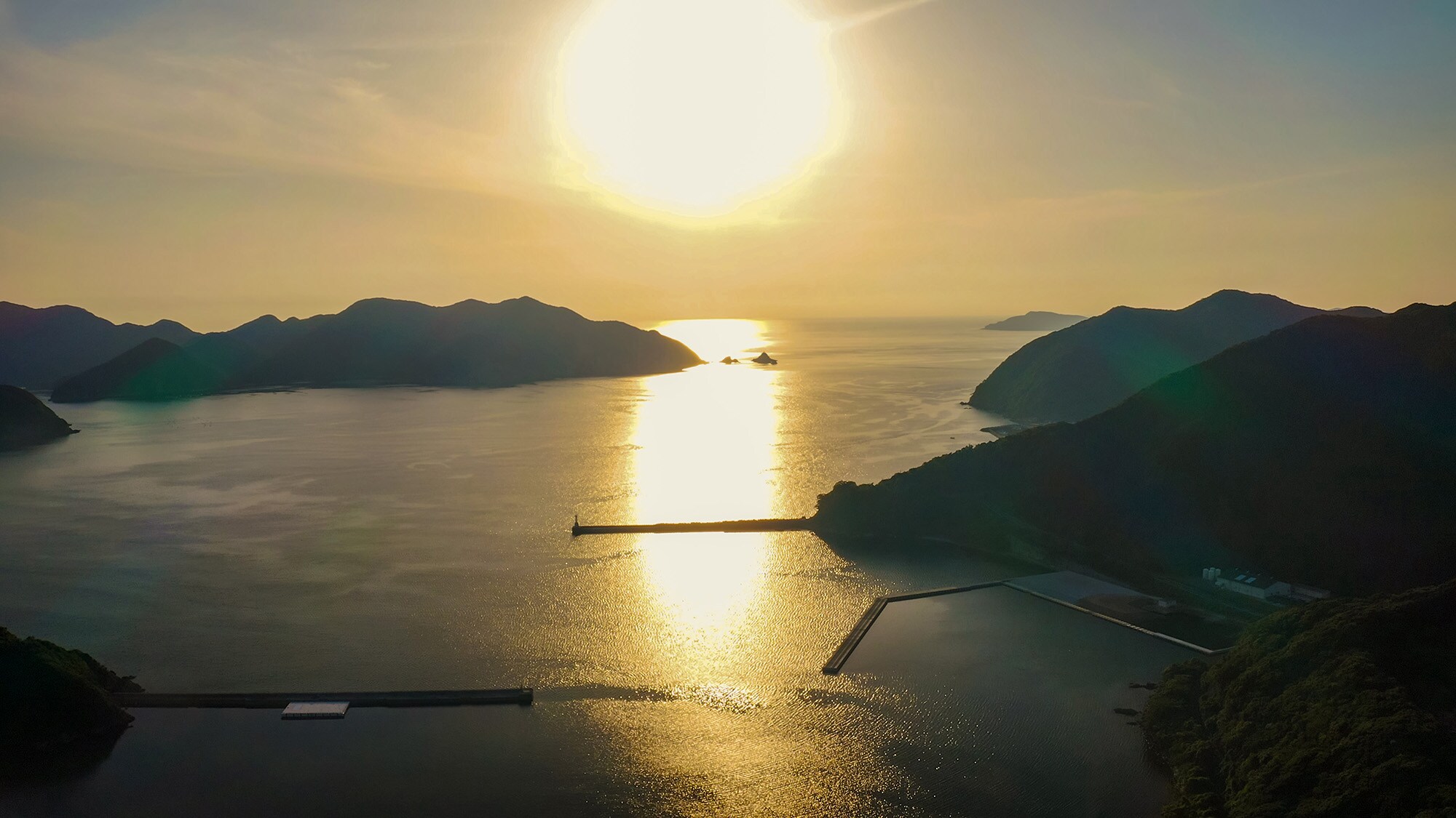 ・西边美丽的夕阳