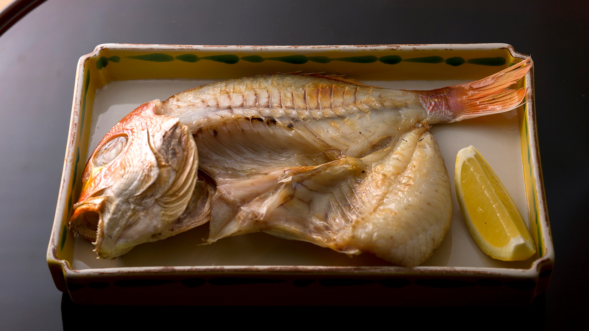 ■Breakfast: Dried fish from Miyazu■
