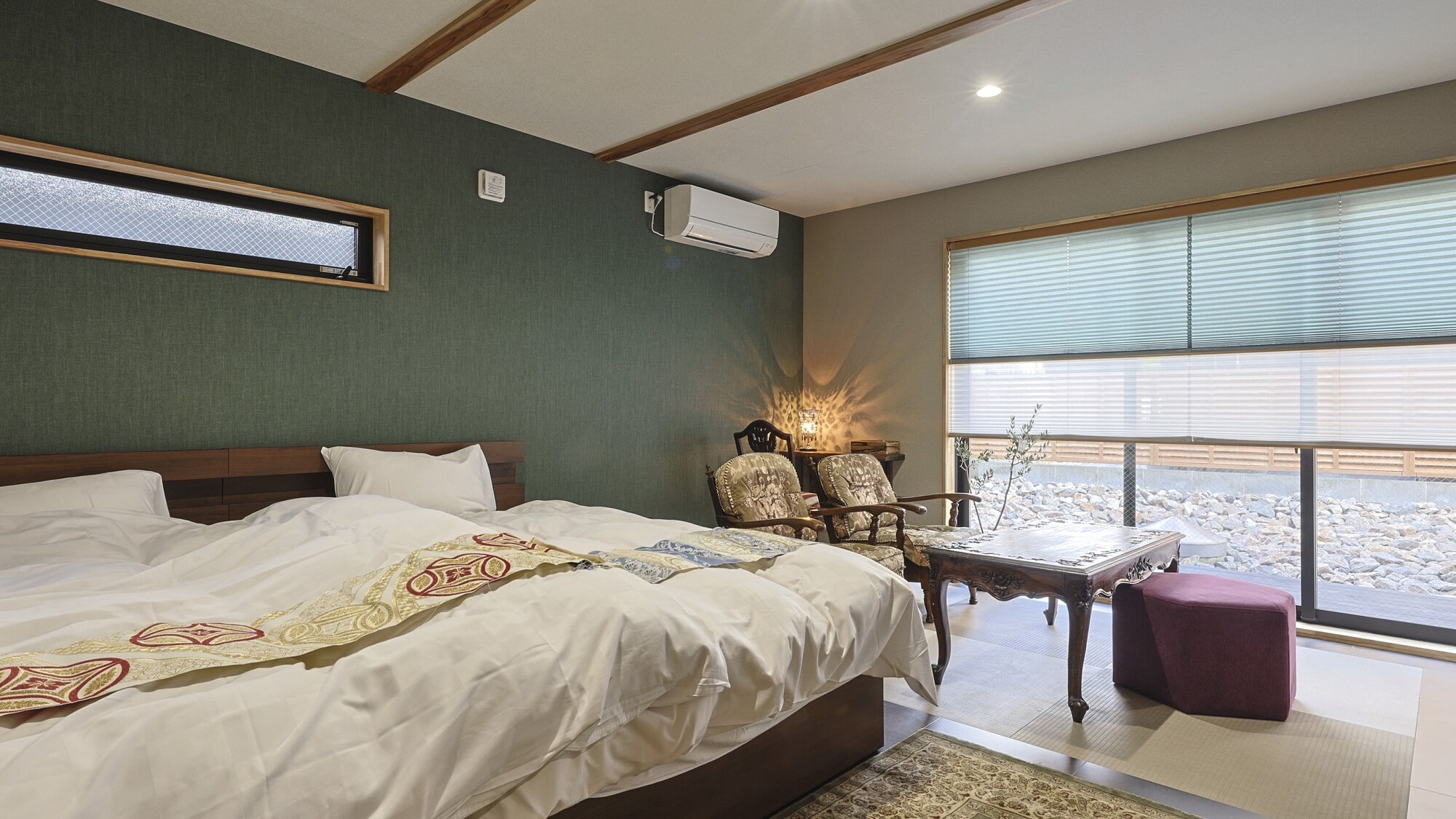[Non-smoking] Garden Terrace Twin Room (with unit bath and toilet)