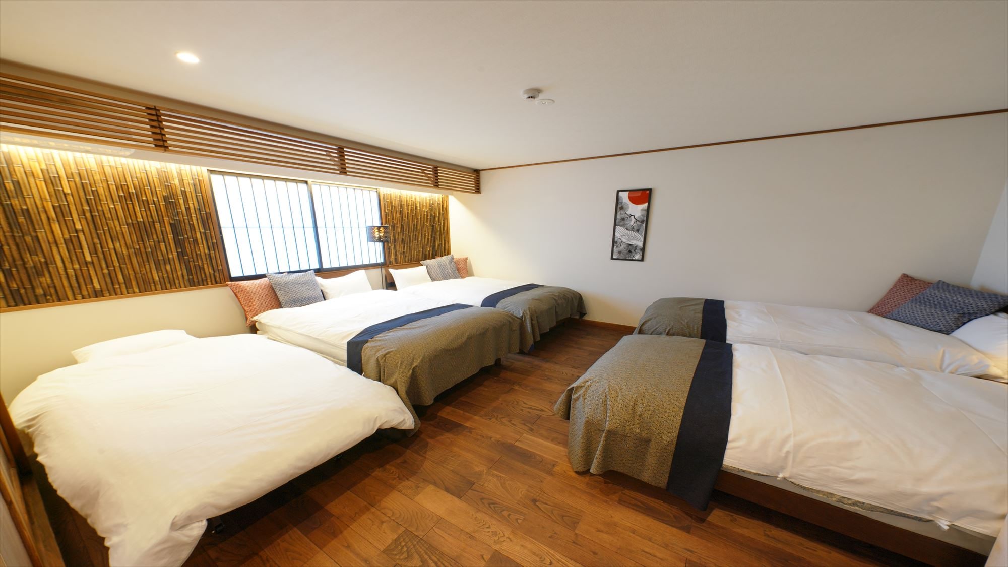 1BR (2DK/60 sqm/maximum 6 people): Western-style room + Japanese-style room