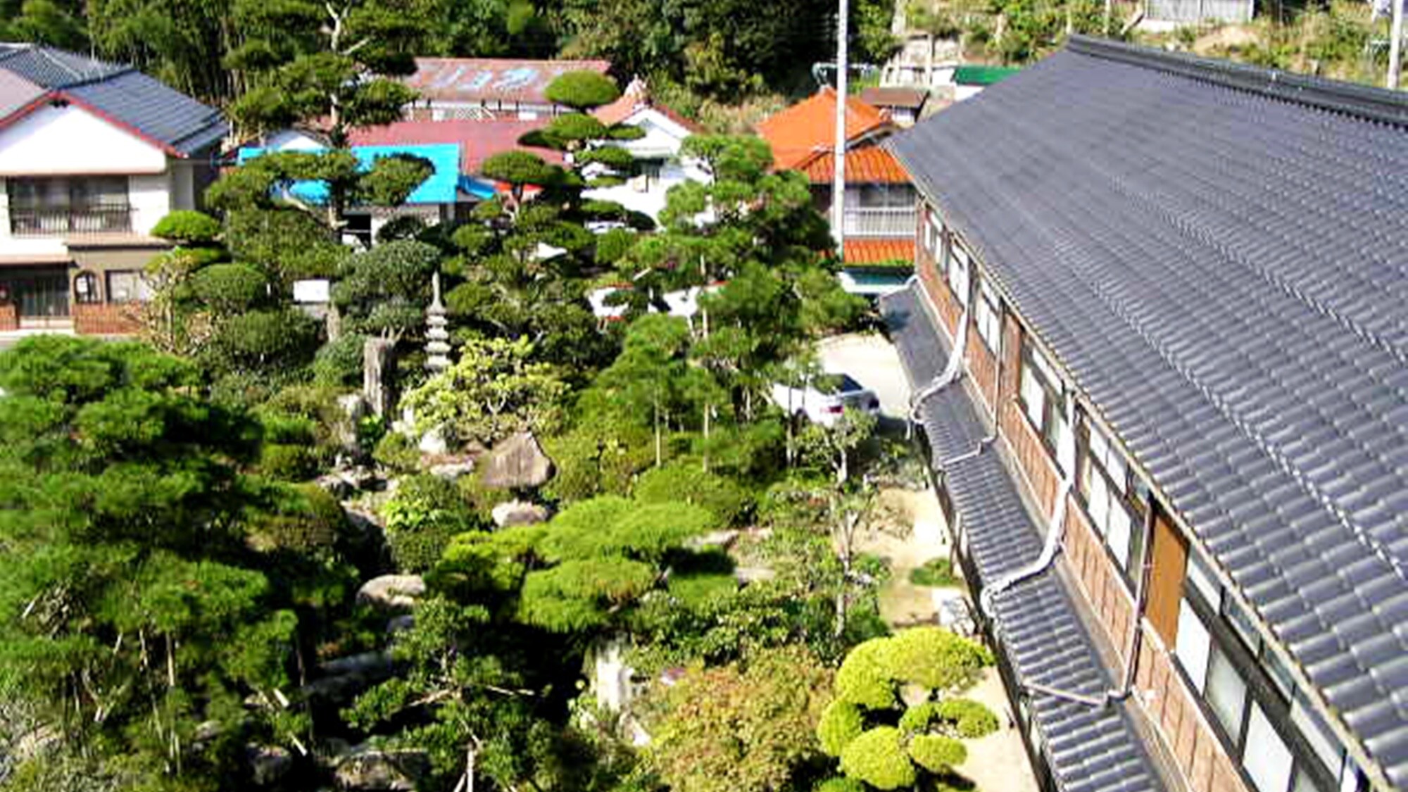 *View from inside the building