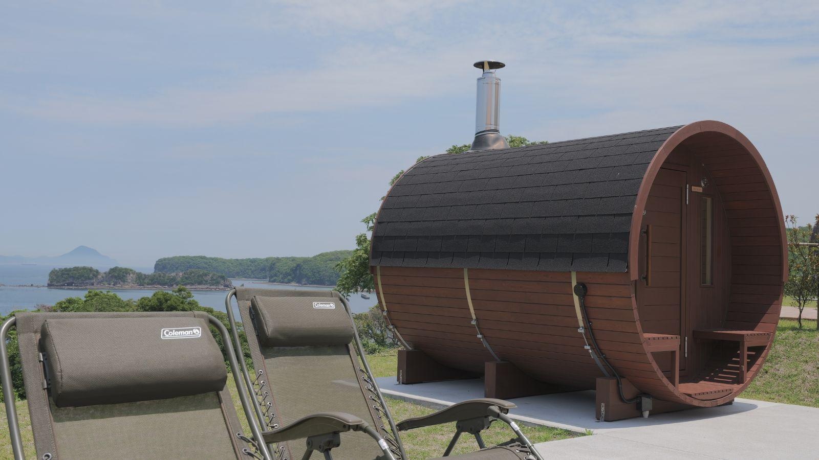 Sauna exterior
