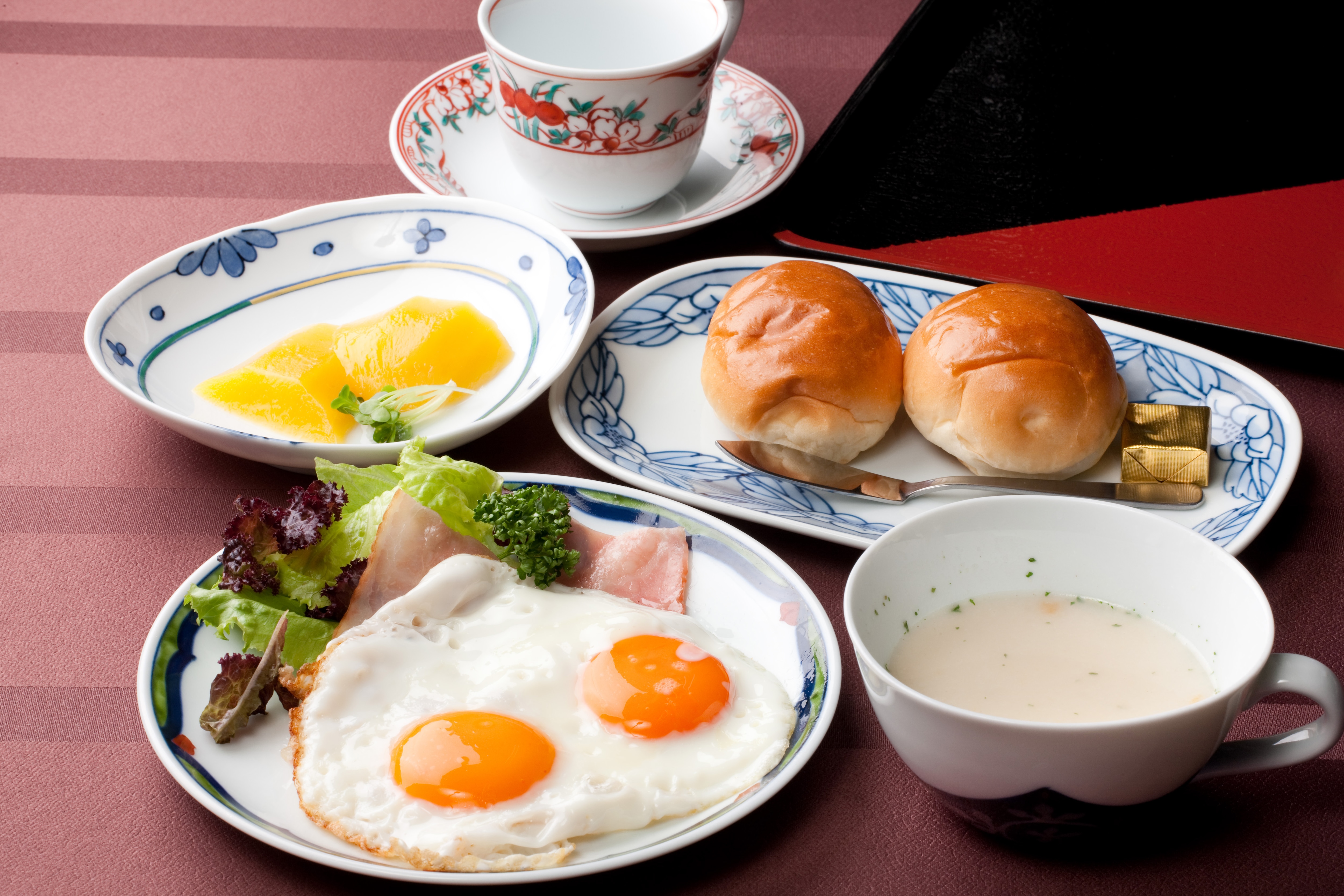 This is an example of a Western breakfast.