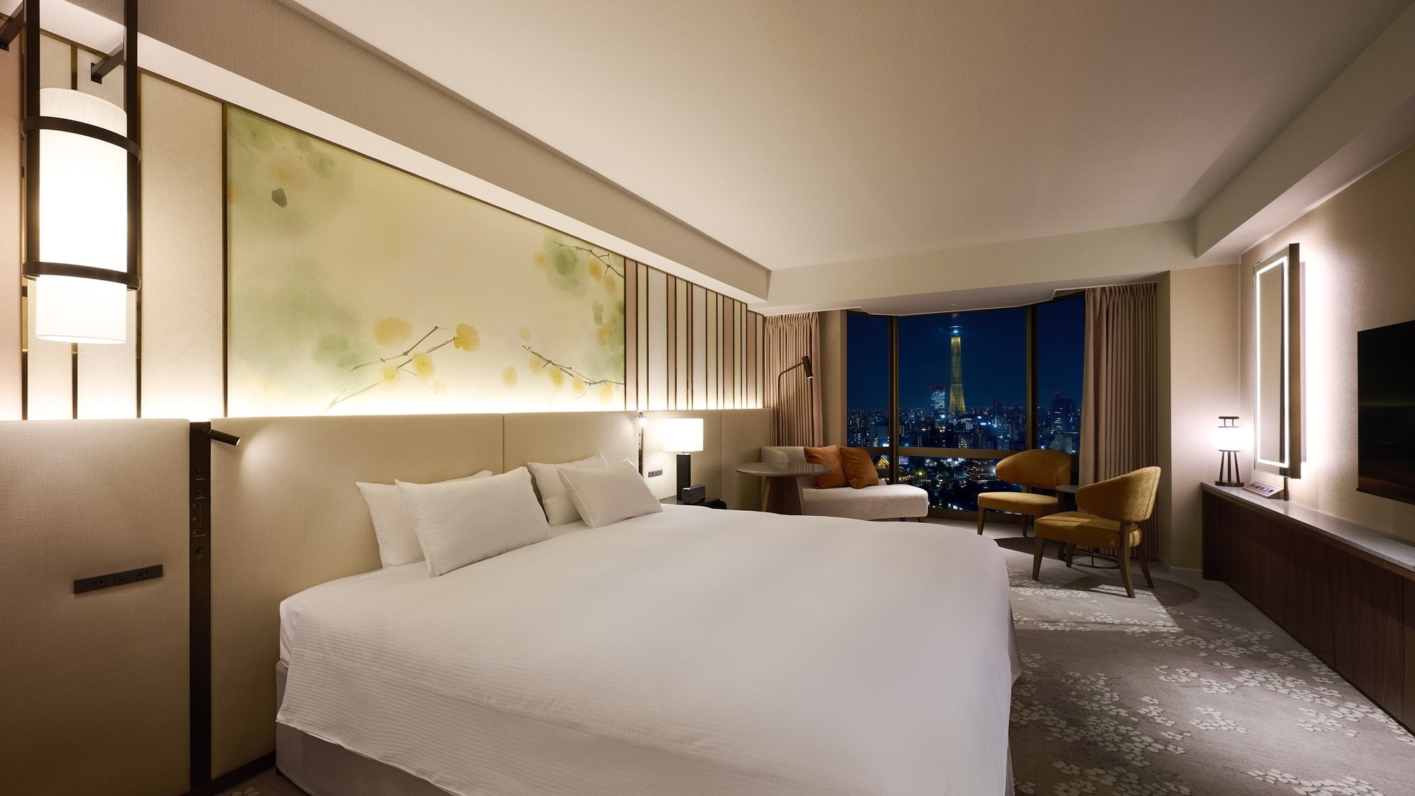 行政豪華景觀房 37.5 平方公尺（晴空塔一側）