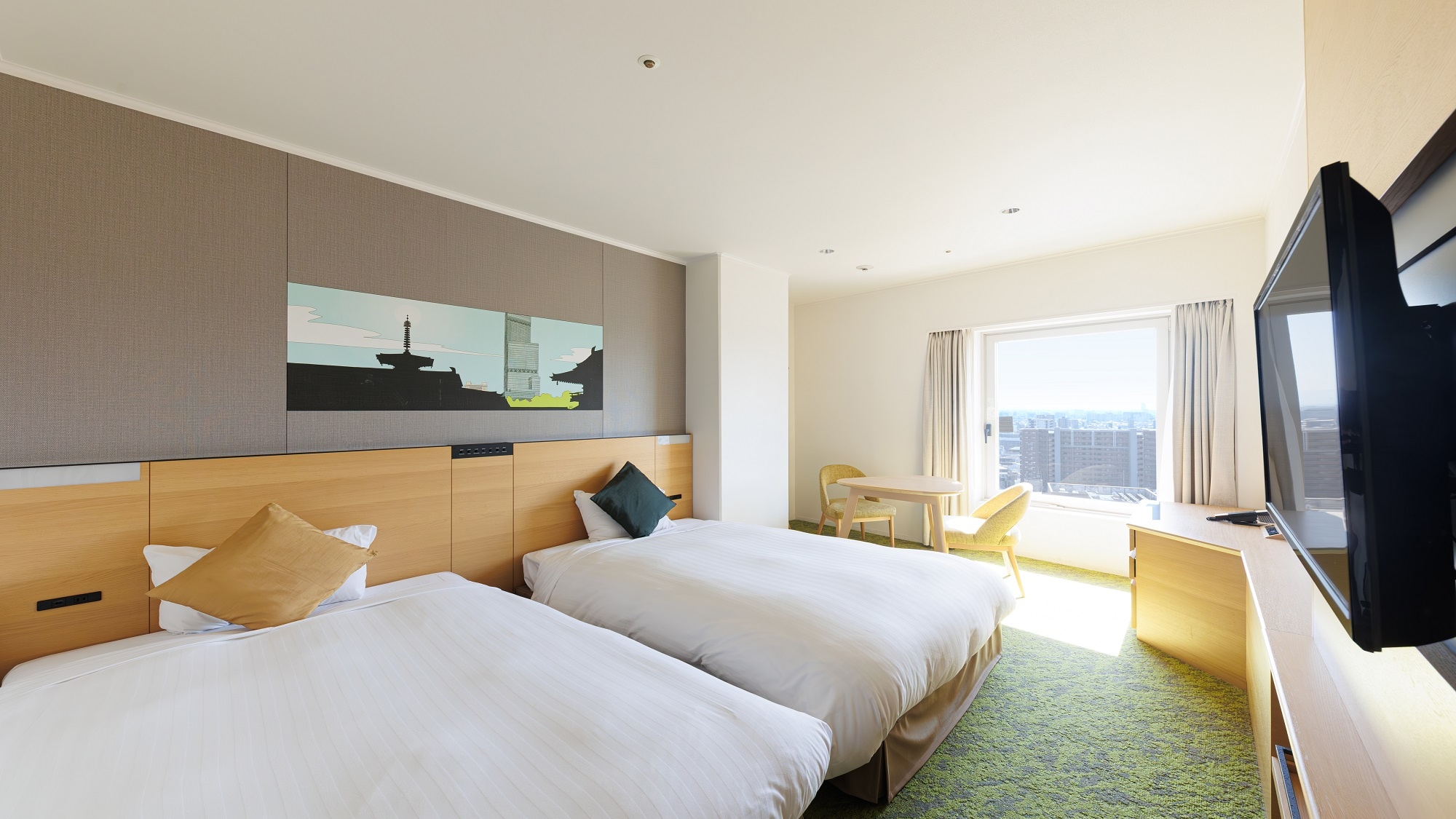 舒適雙床房 22平方米