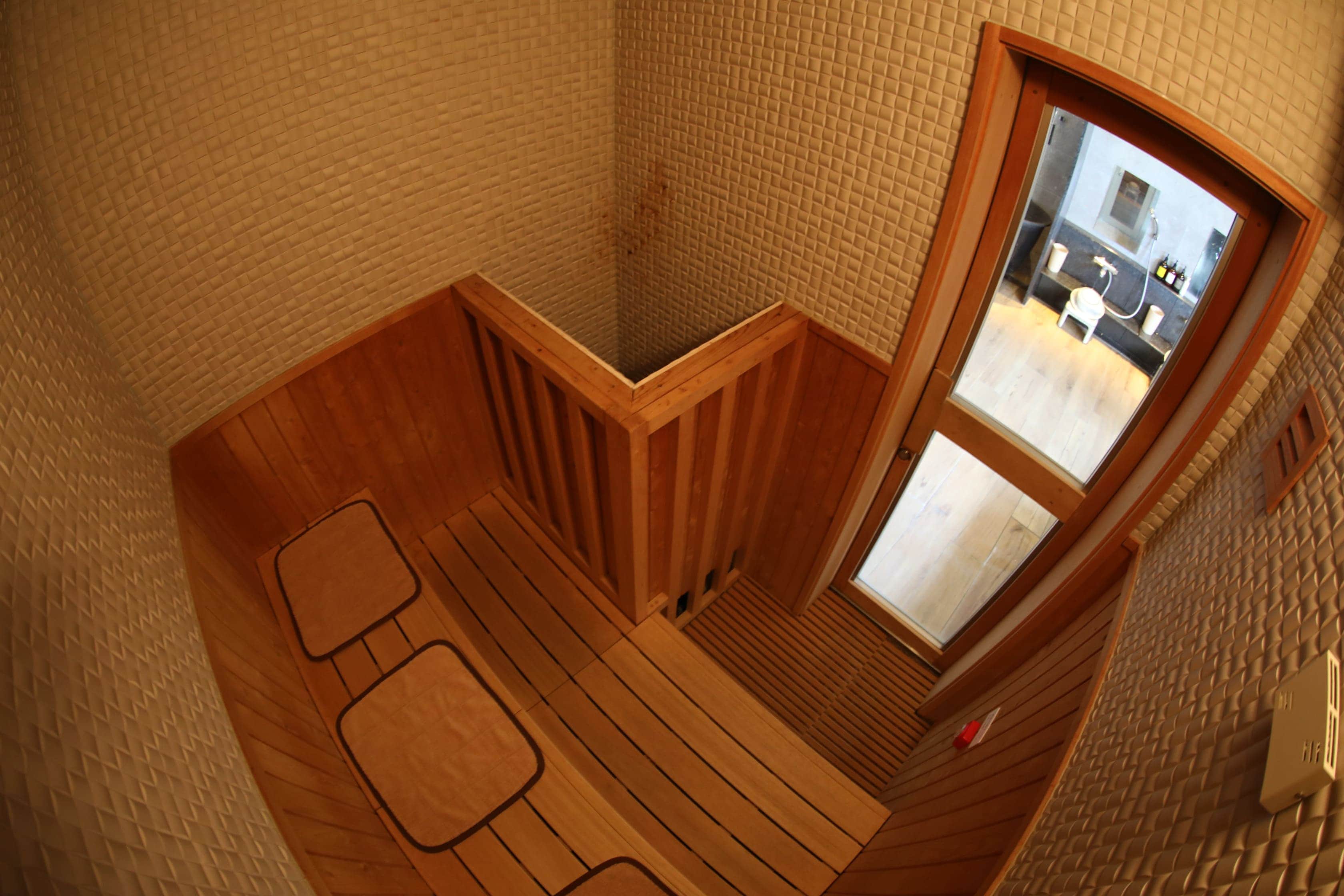 sauna room