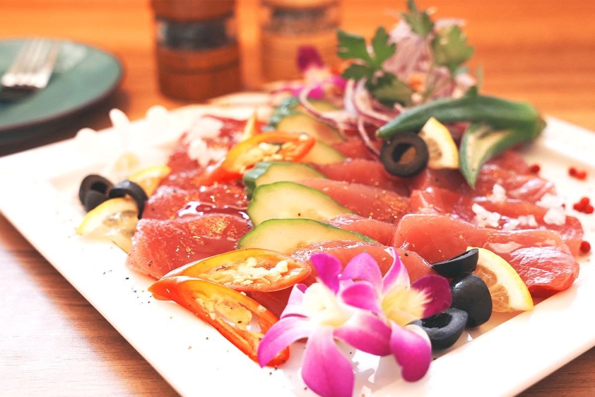 Tuna Carpaccio