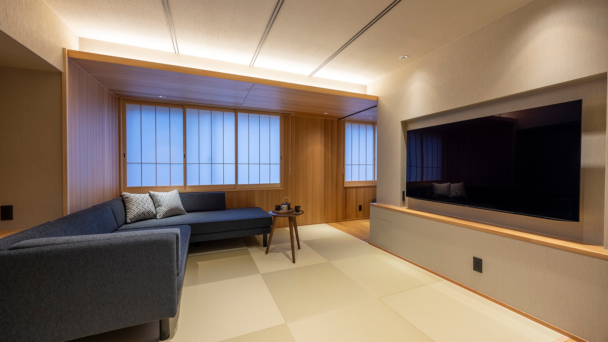 ■ Residence Room ■ A beautiful modern design with a balance of Japanese and Western styles