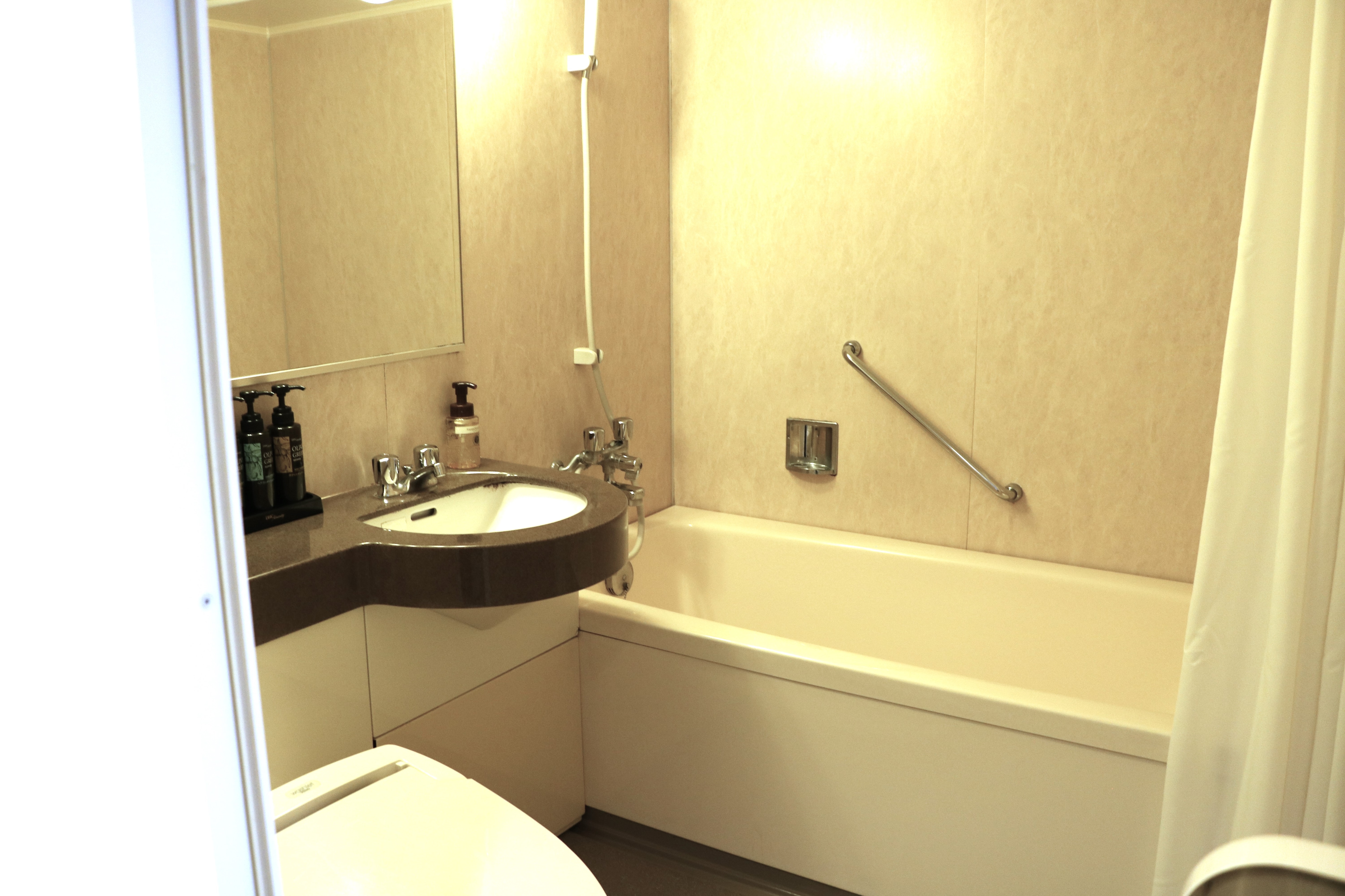 Twin room (accommodates 4 people) Train view (unit bath)