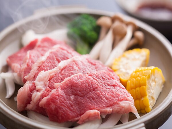 Domestic beef teppanyaki
