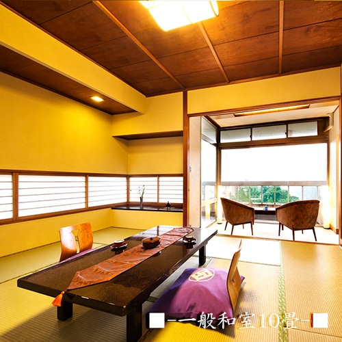 [General guest room] [10 tatami mats + 2 tatami mats] (* example)