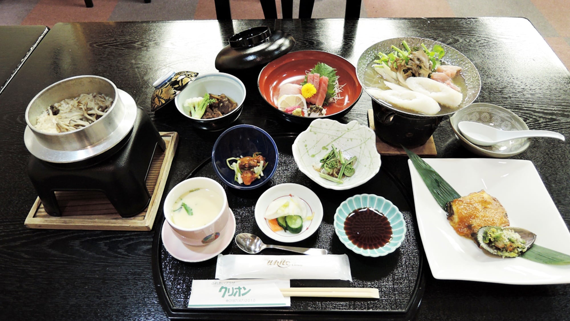 * [Example of full dinner menu] Enjoy seasonal flavors in a relaxed atmosphere.