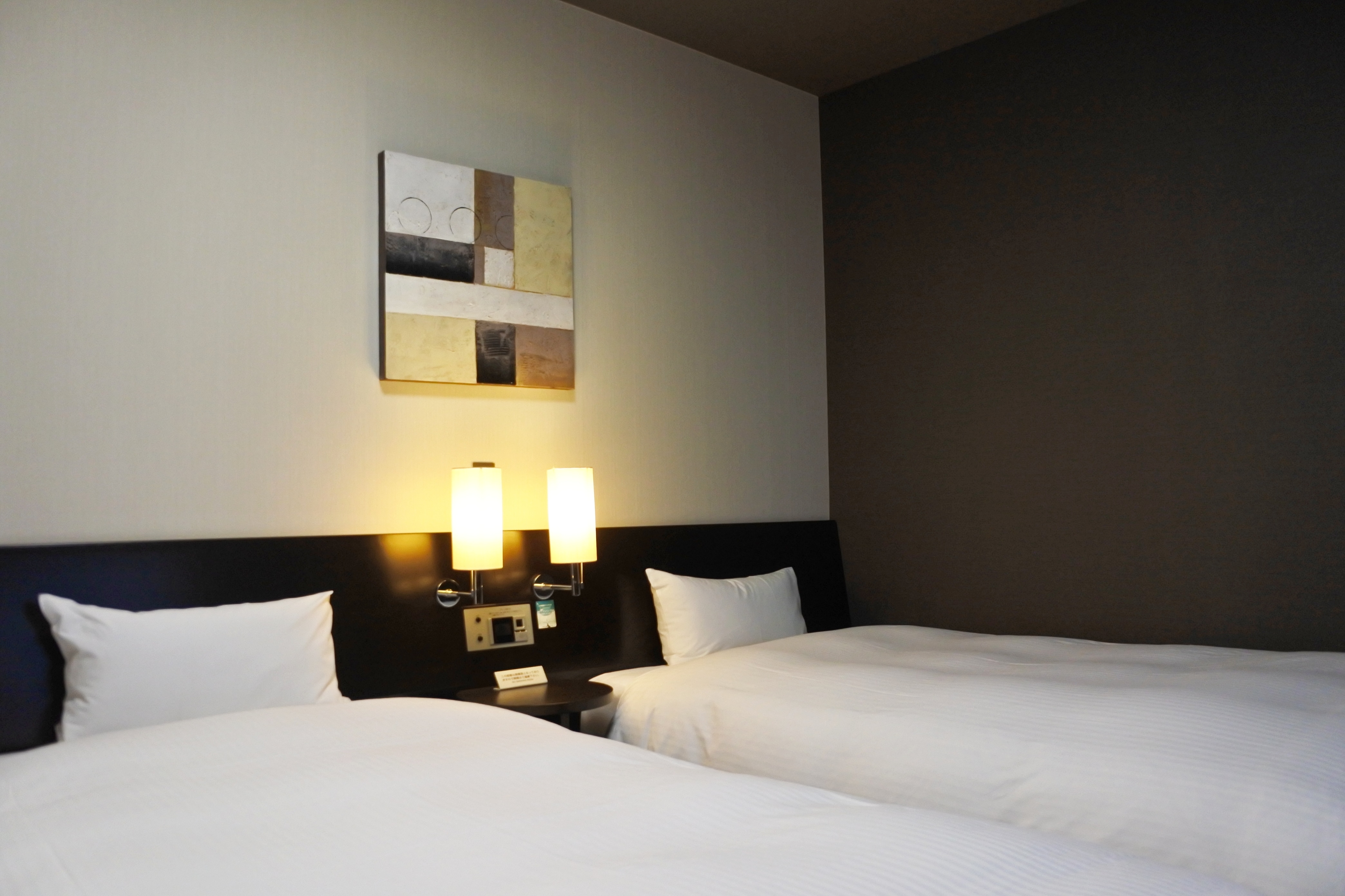 ◆Twin room (bed width 120cm x 196cm / room size 19 square meters)